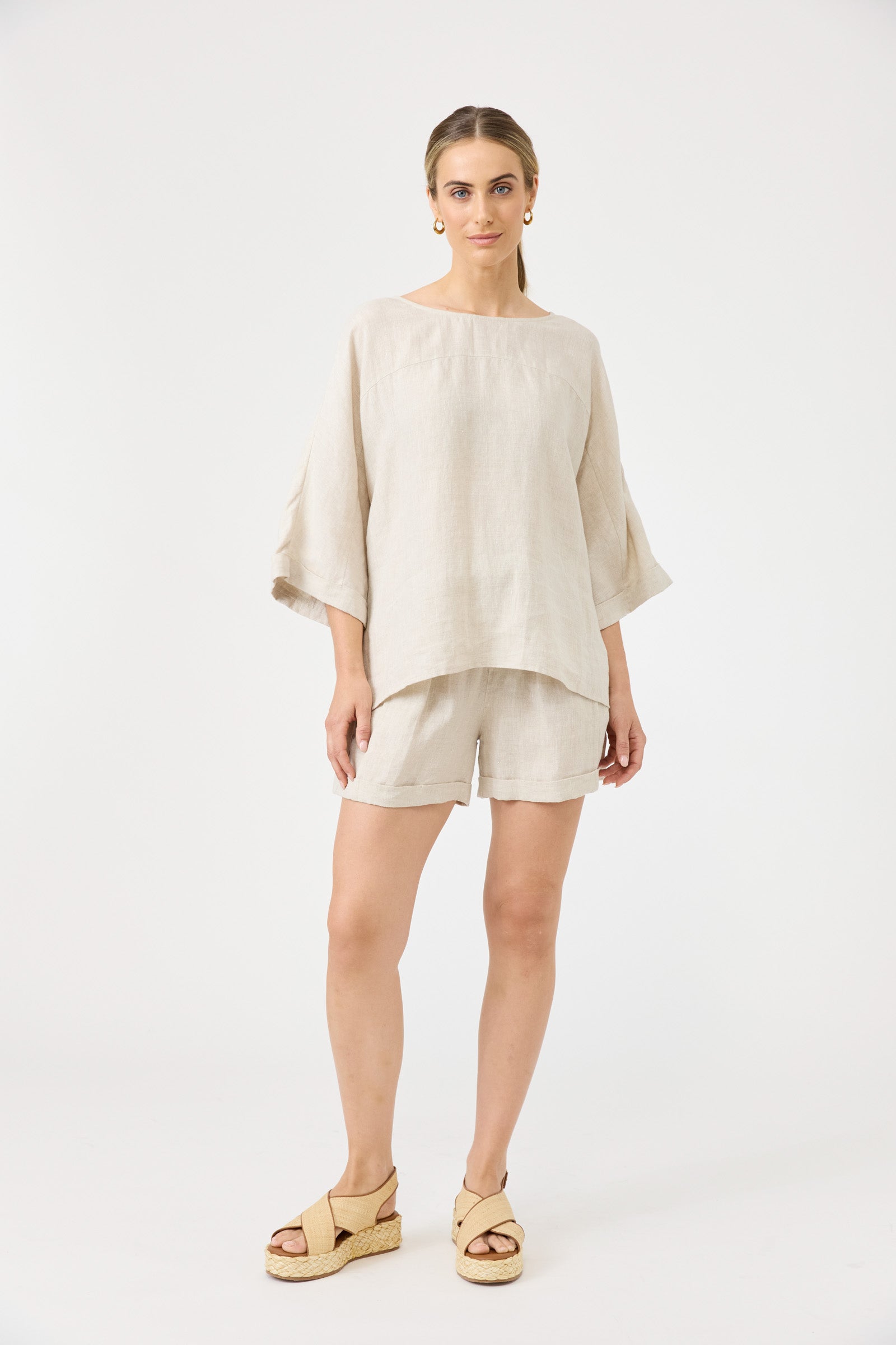 Studio Relaxed Top - Tusk