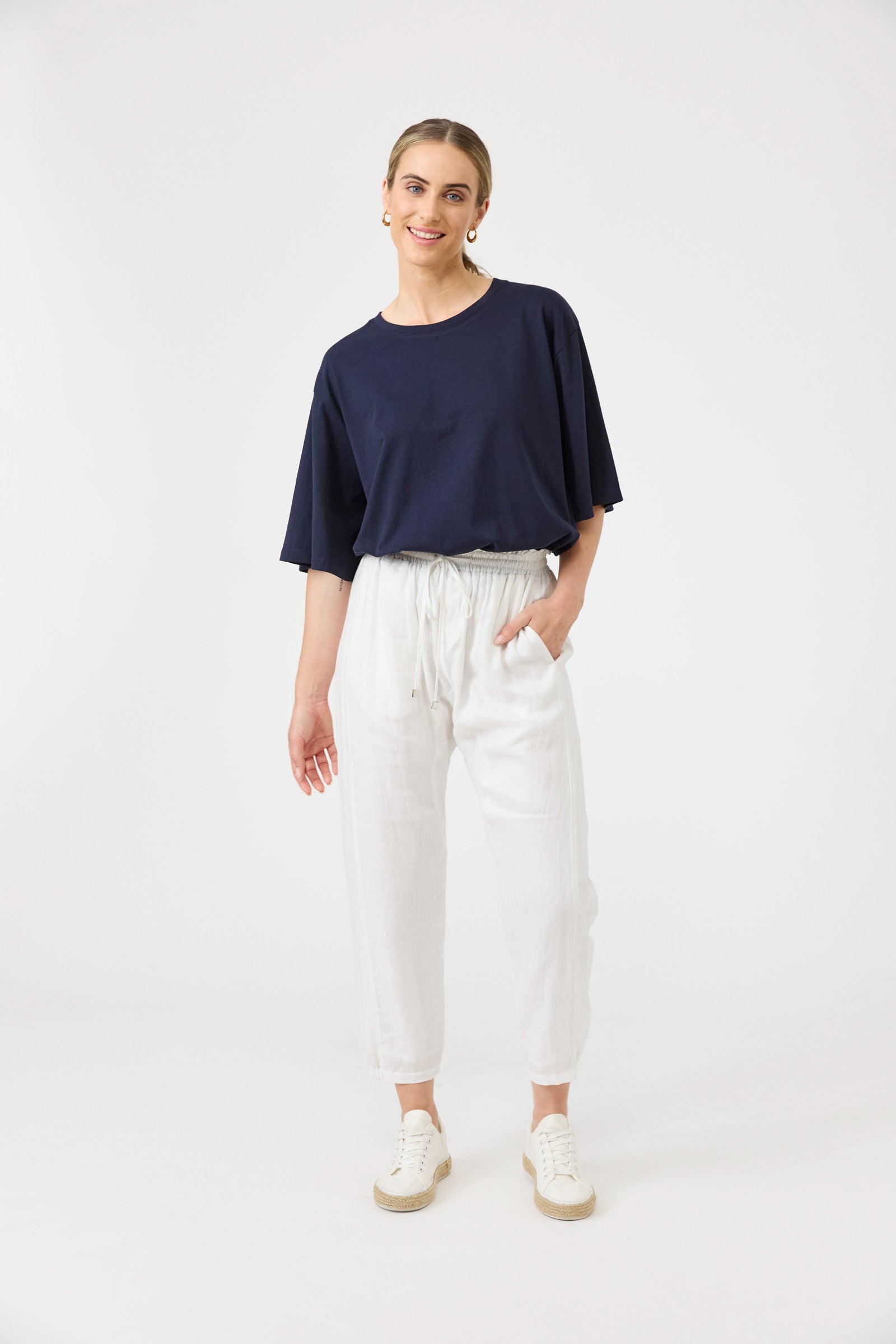 Studio Relaxed Pant - Salt