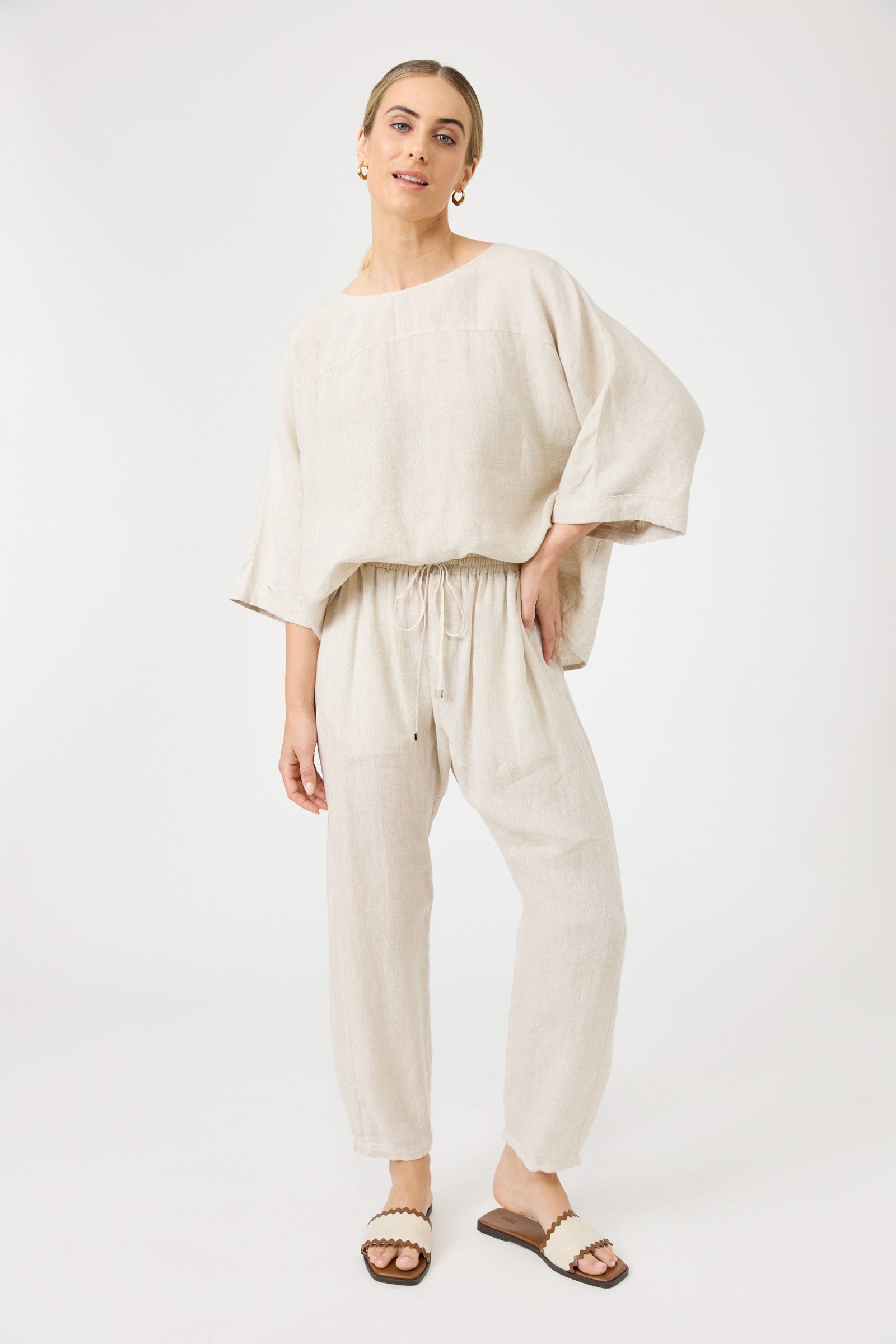 Studio Relaxed Pant - Tusk