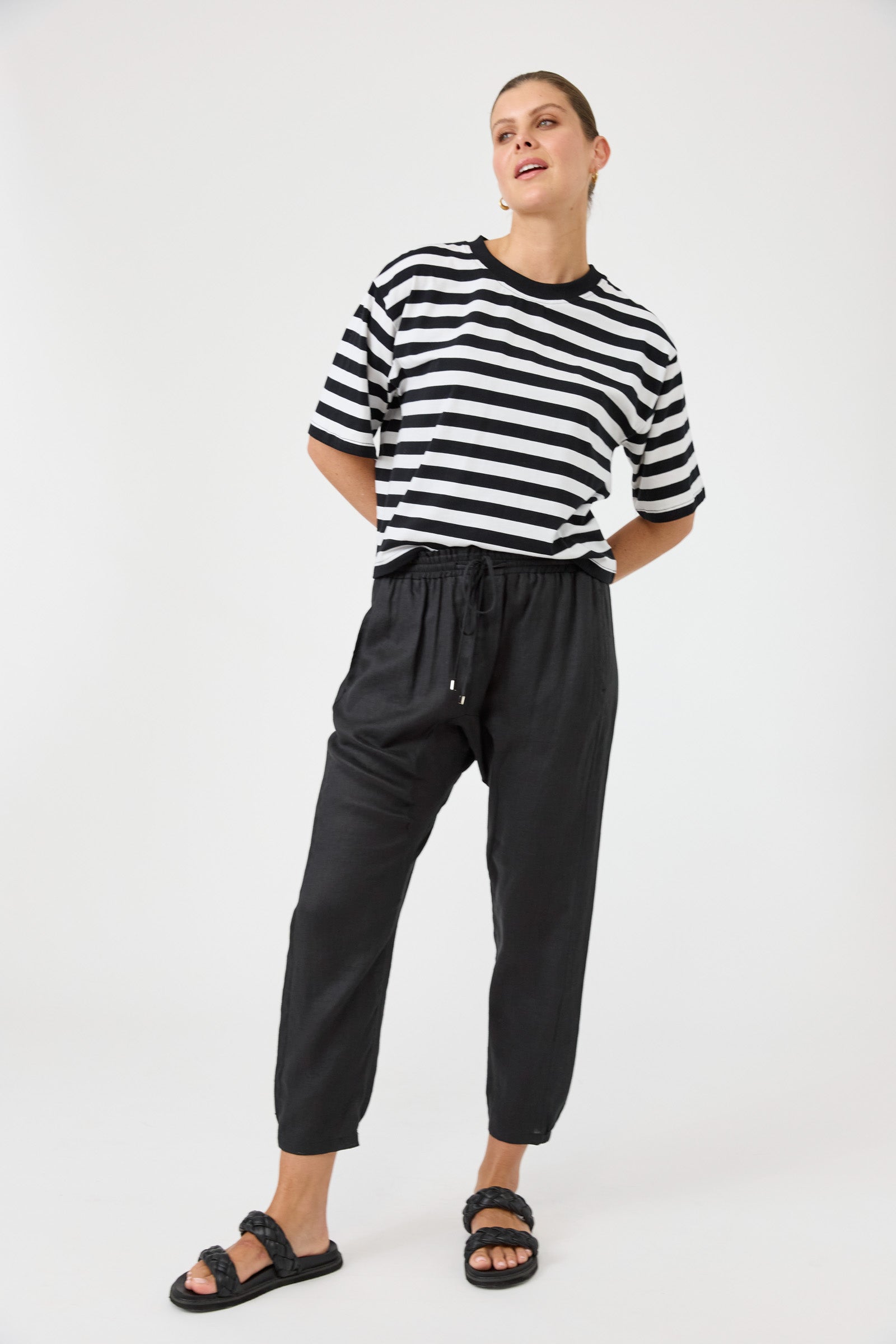 Studio Relaxed Pant - Ebony