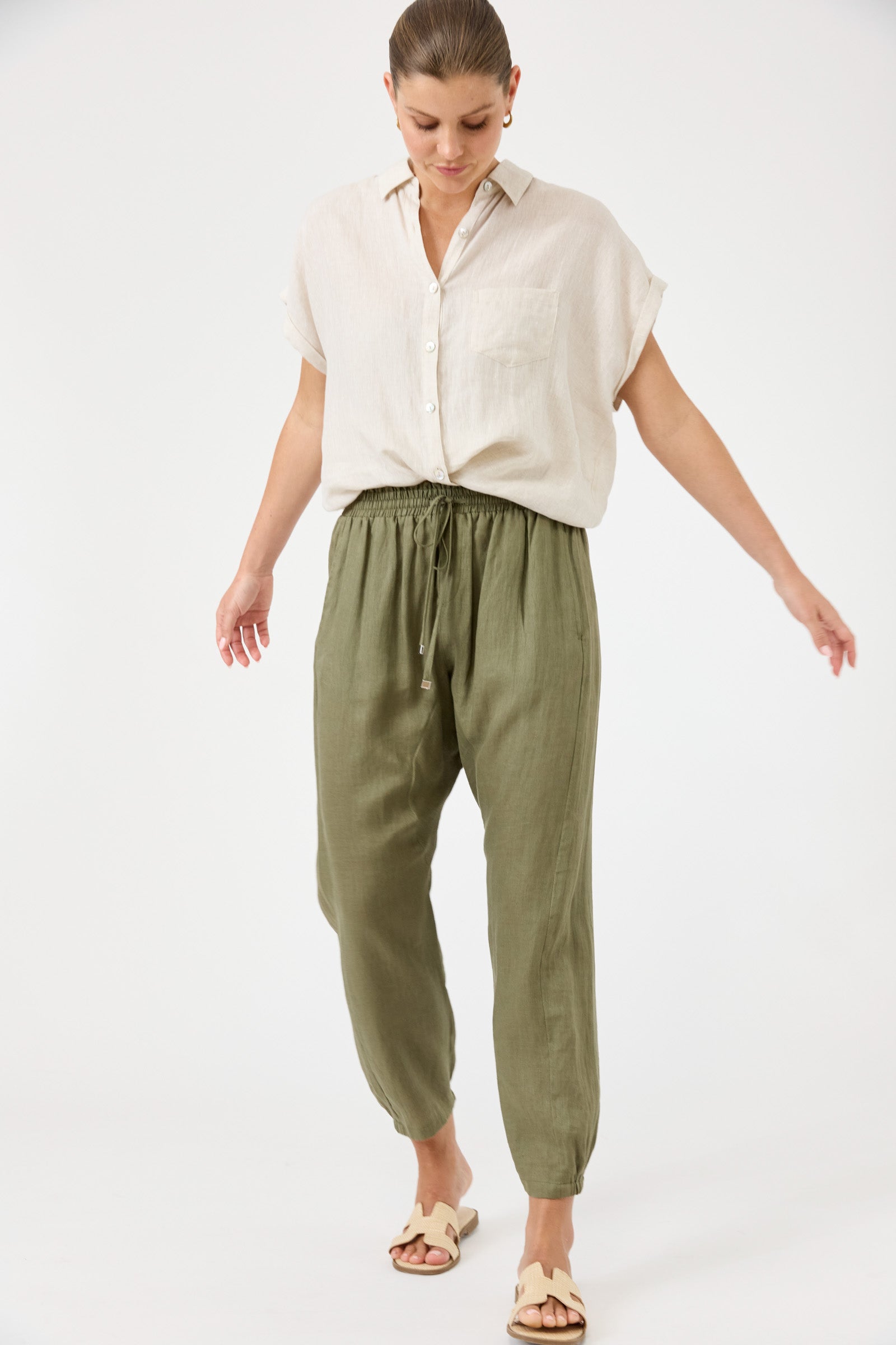 Studio Relaxed Pant - Khaki