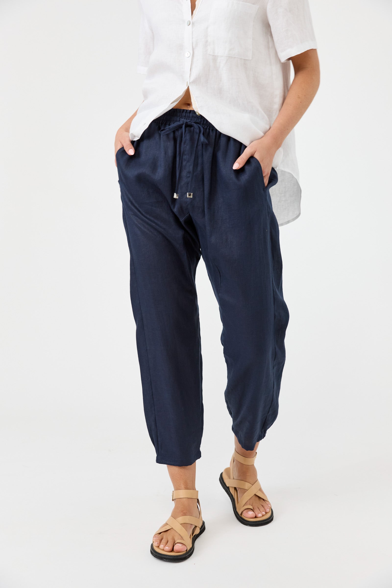 Studio Relaxed Pant - Navy