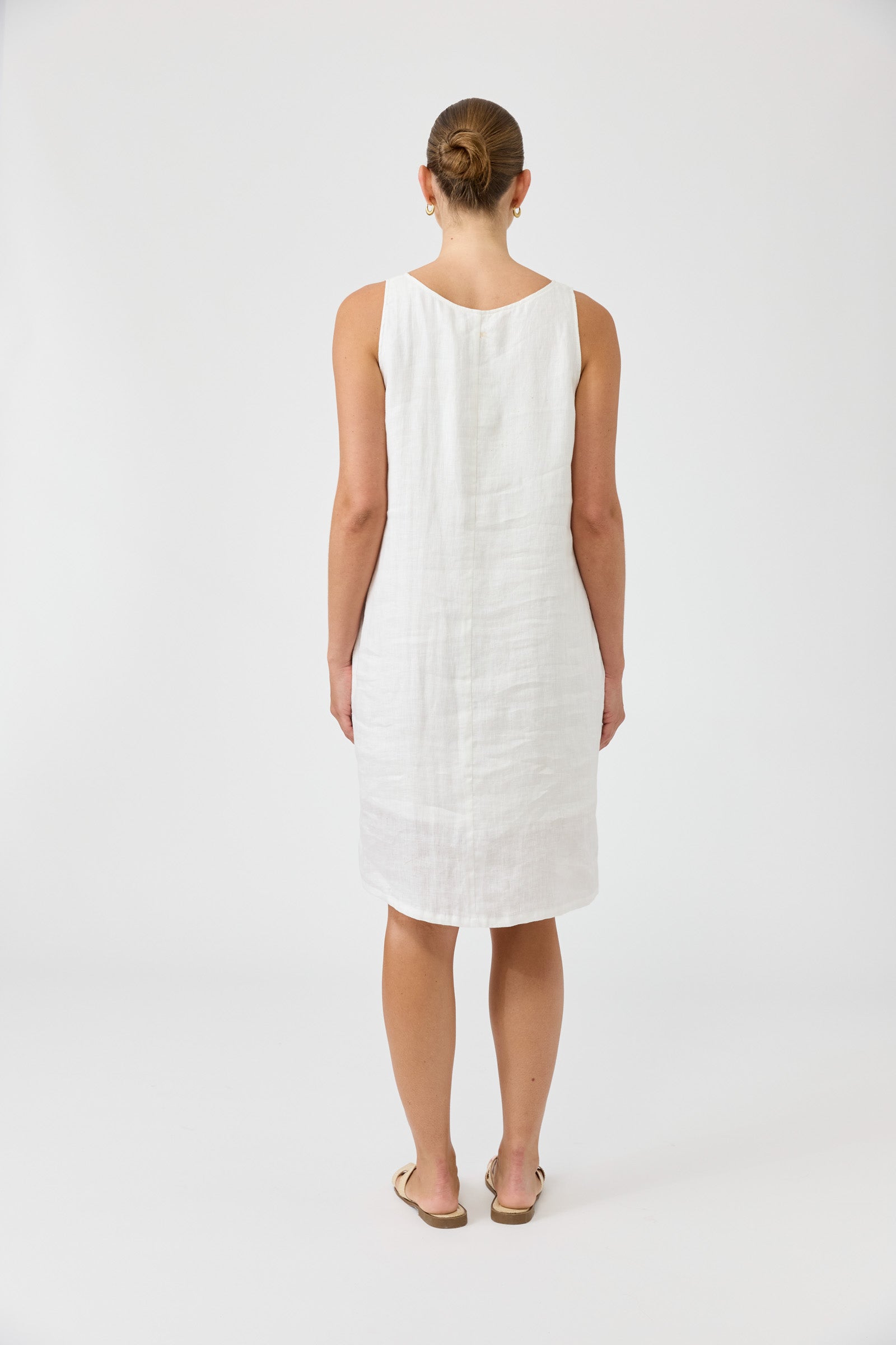 Studio Midi Dress - Salt