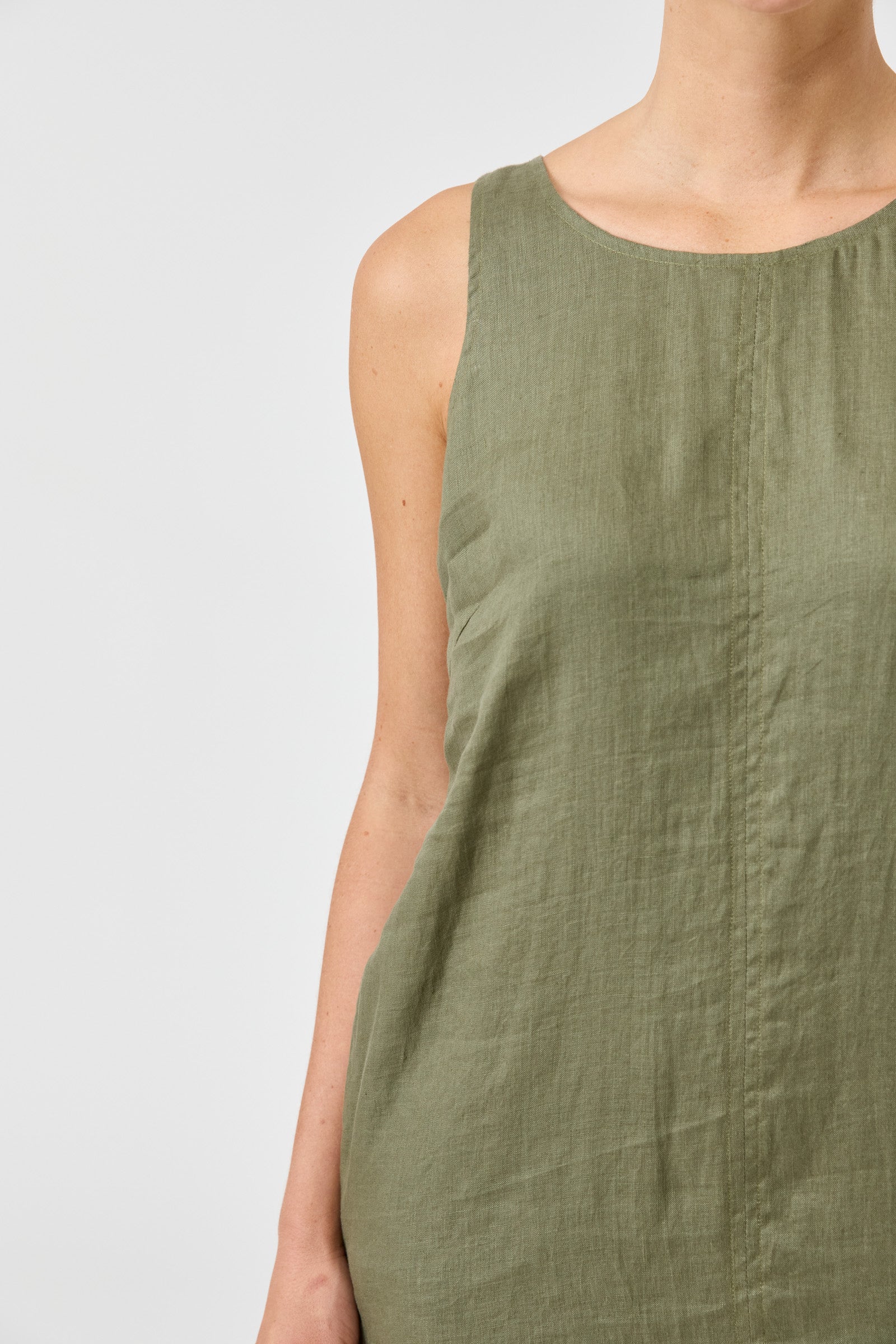 Studio Midi Dress - Khaki