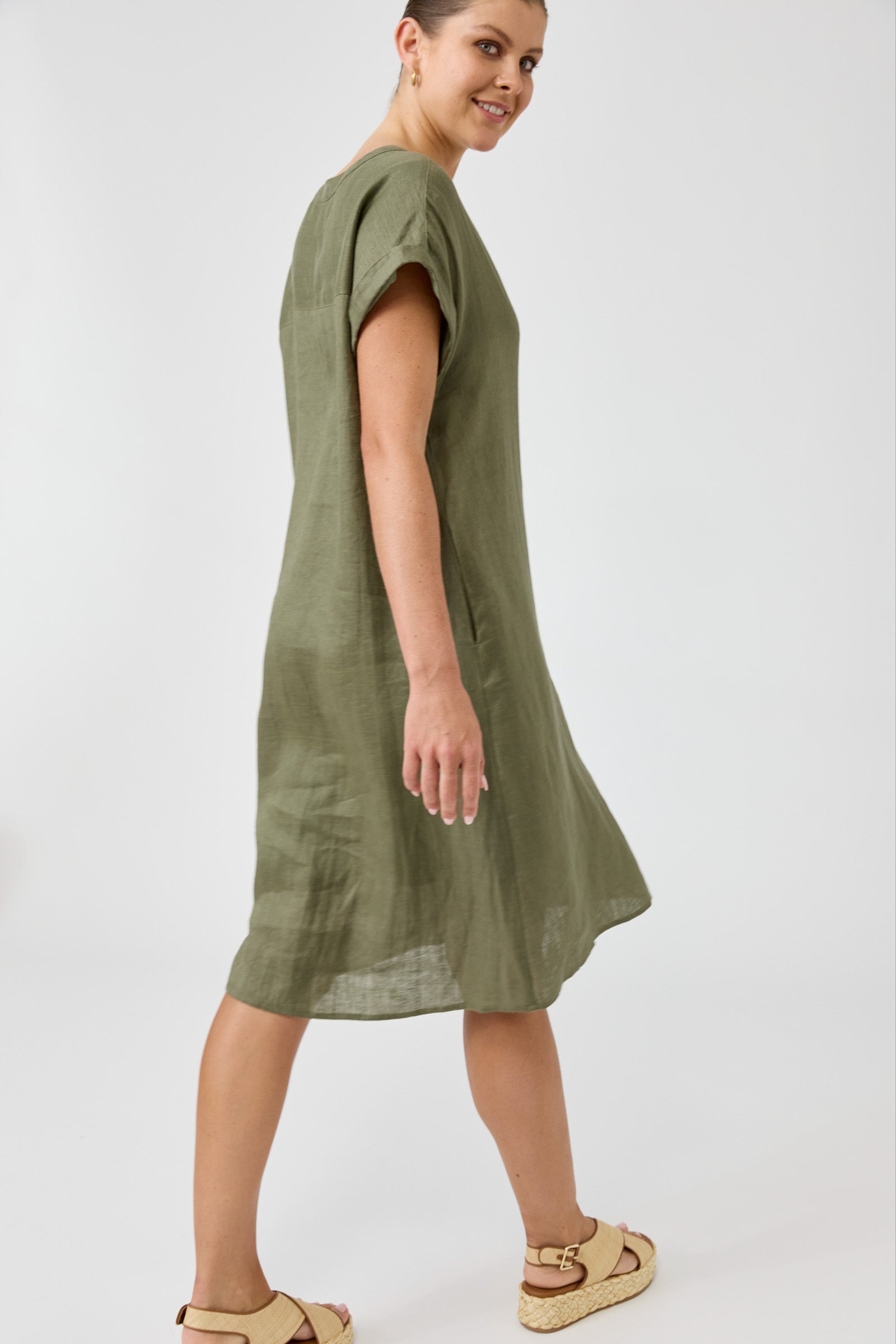 Studio Dress - Khaki