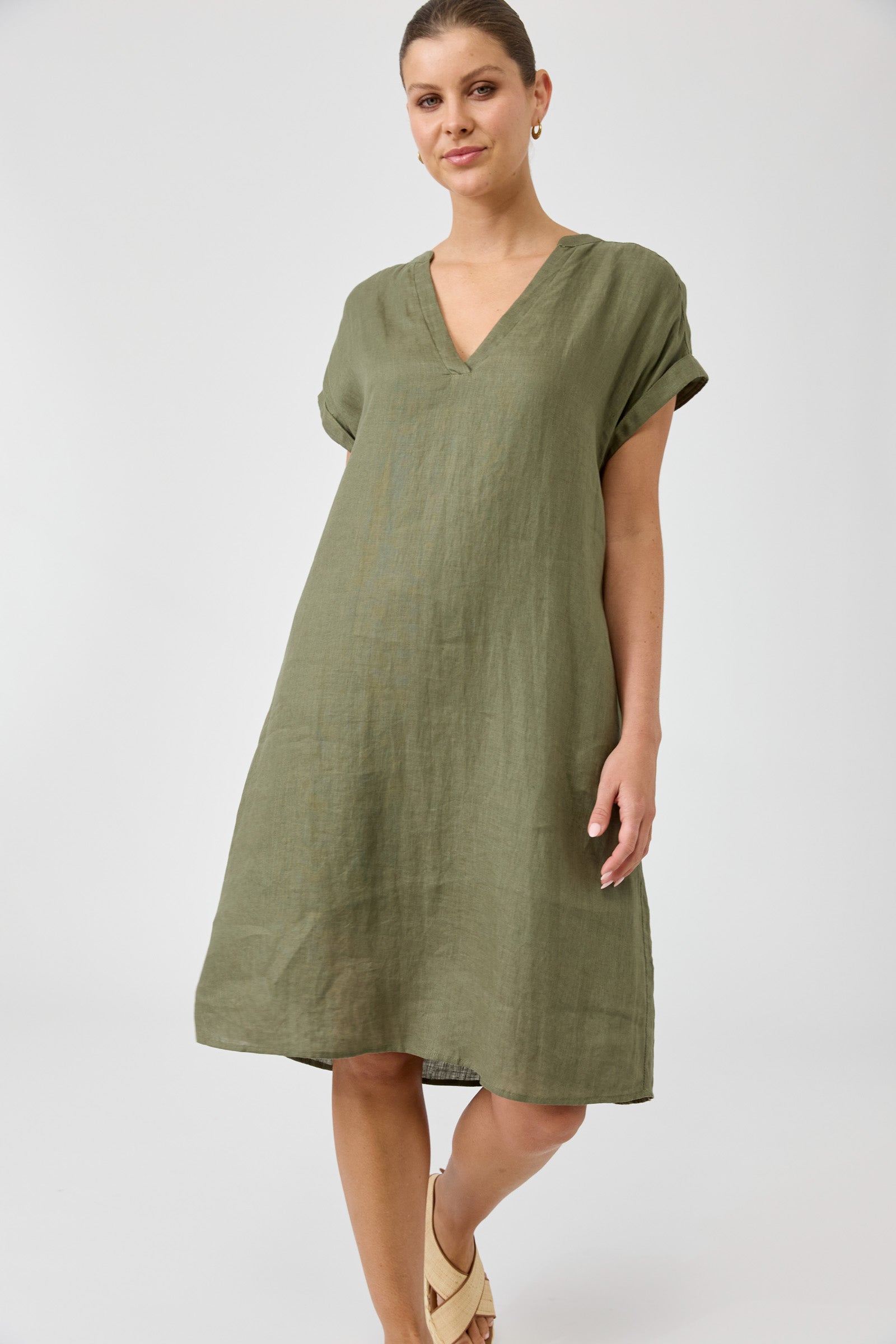 Studio Dress - Khaki