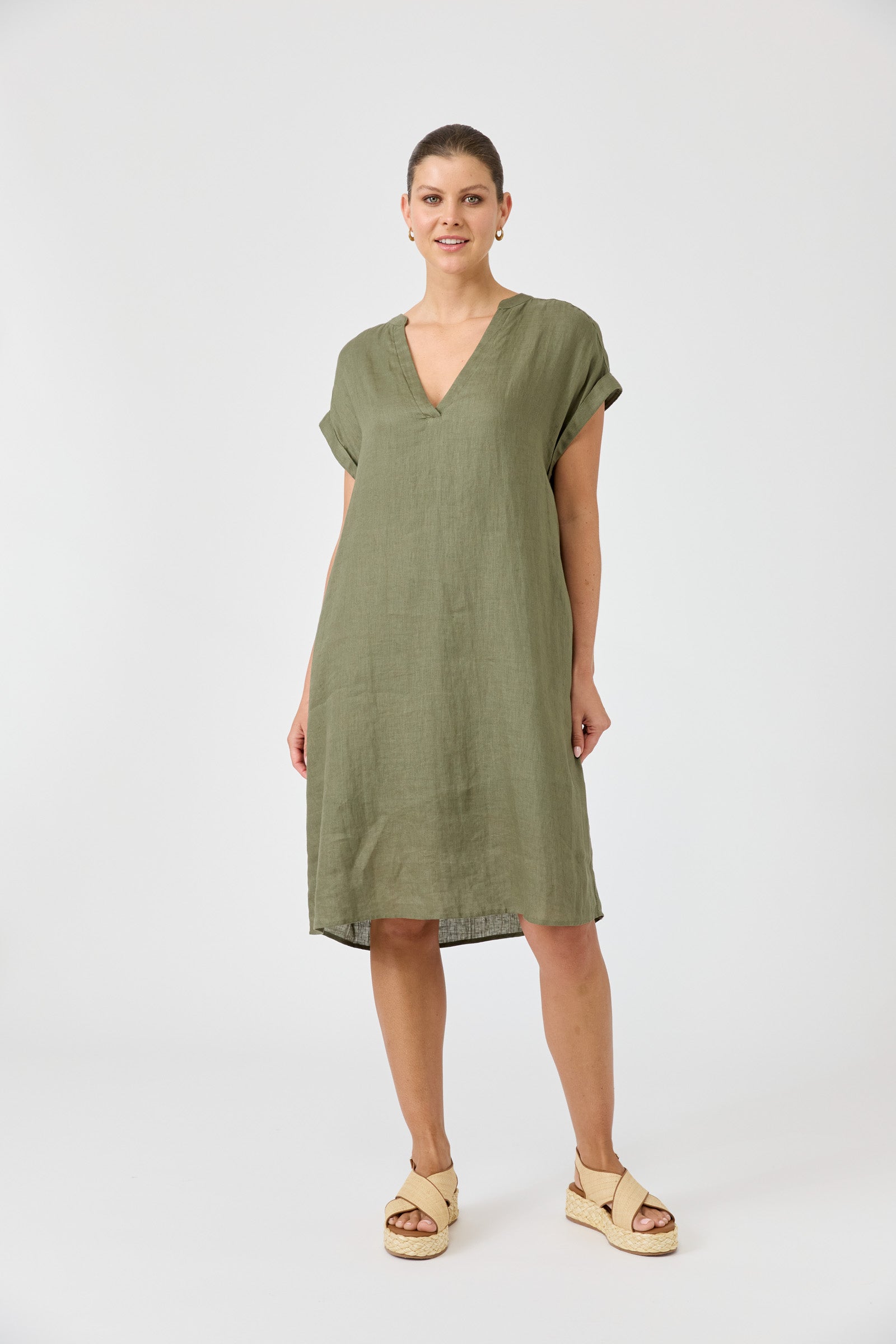 Studio Dress - Khaki