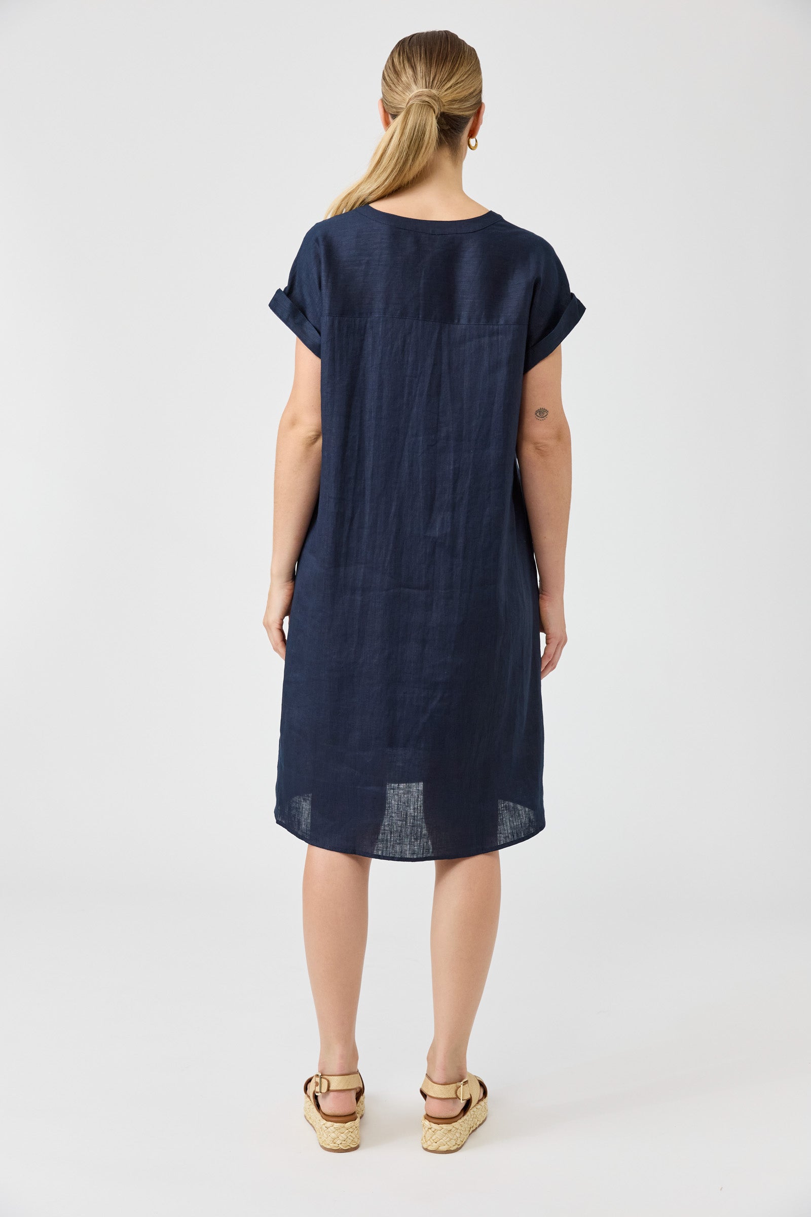 Studio Dress - Navy