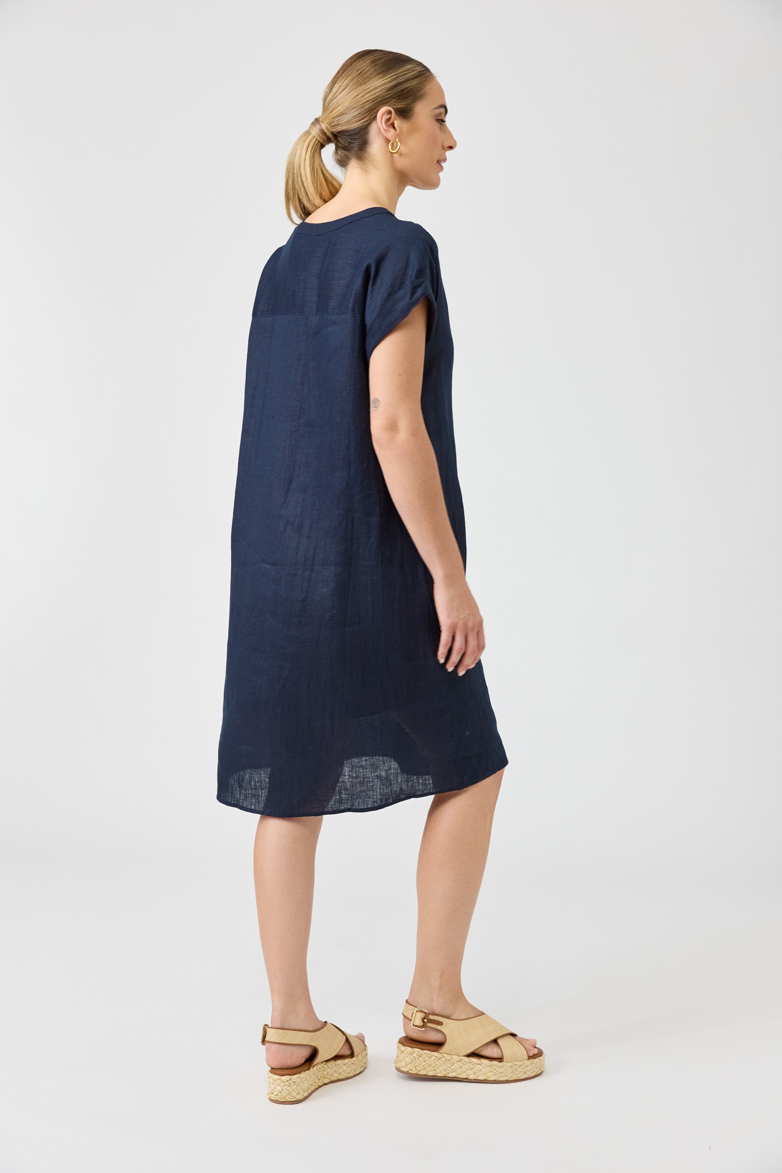 Studio Dress - Navy