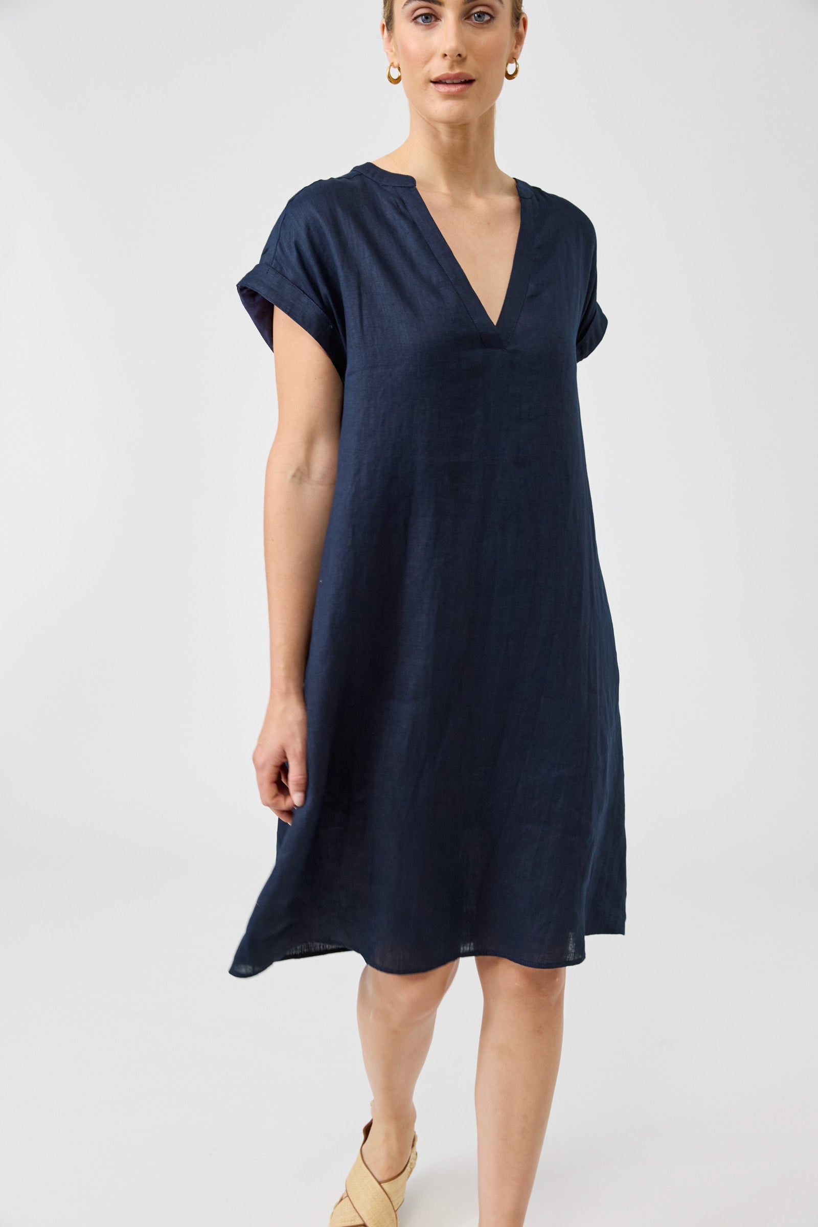 Studio Dress - Navy