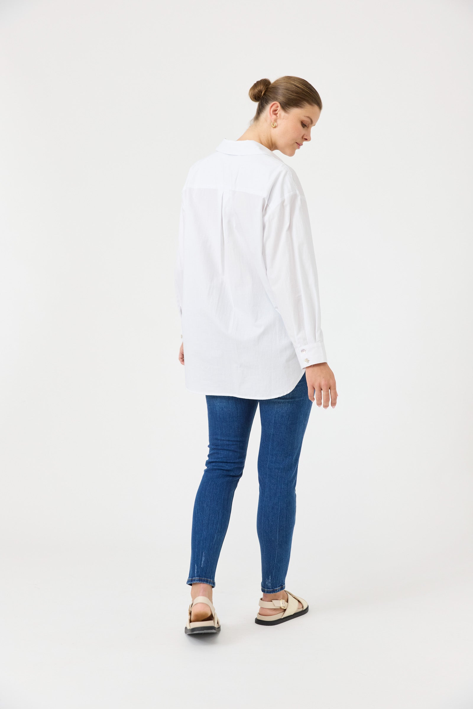 Studio Oversize Shirt - Salt