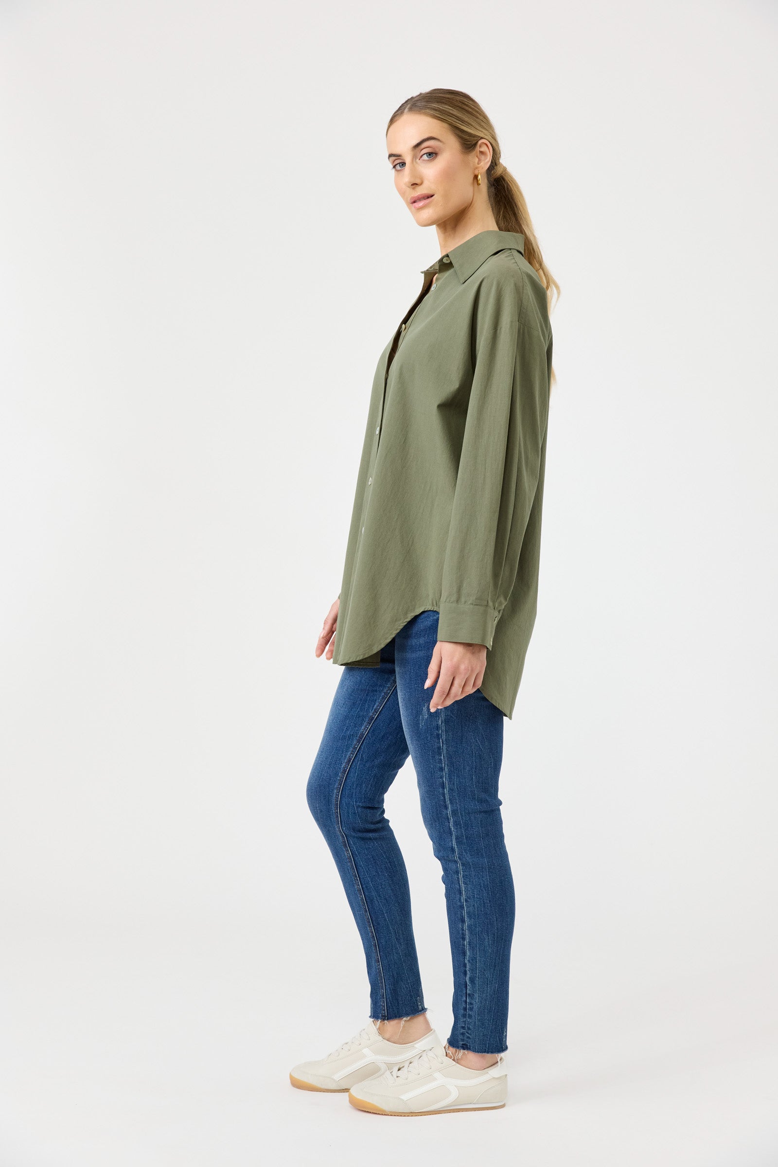 Studio Oversize Shirt - Khaki