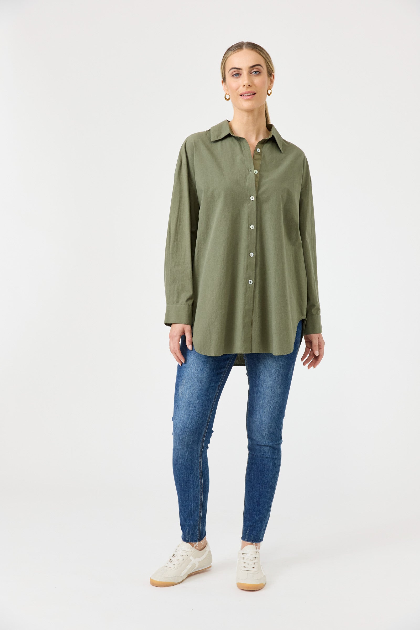 Studio Oversize Shirt - Khaki