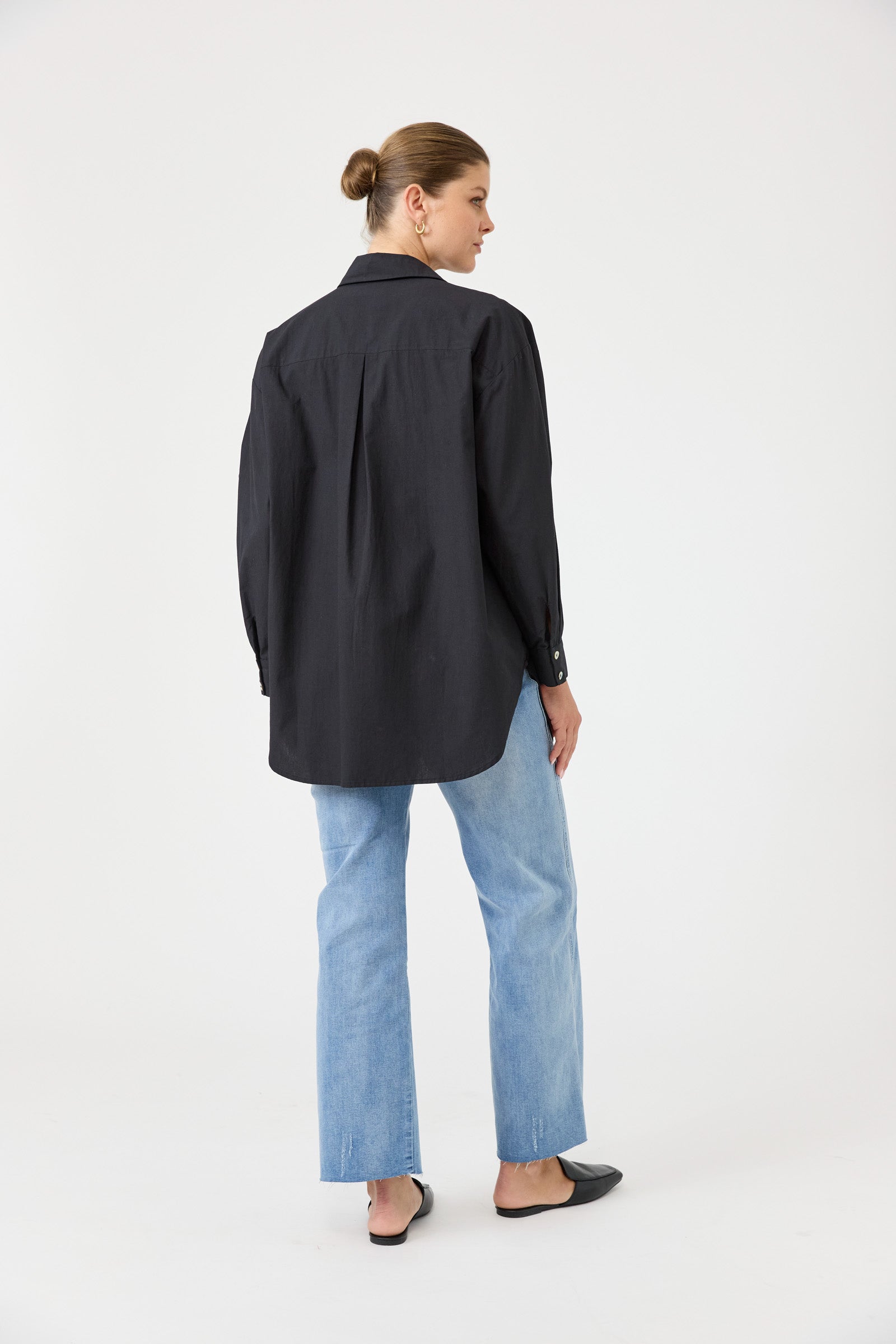 Studio Oversize Shirt - Ebony