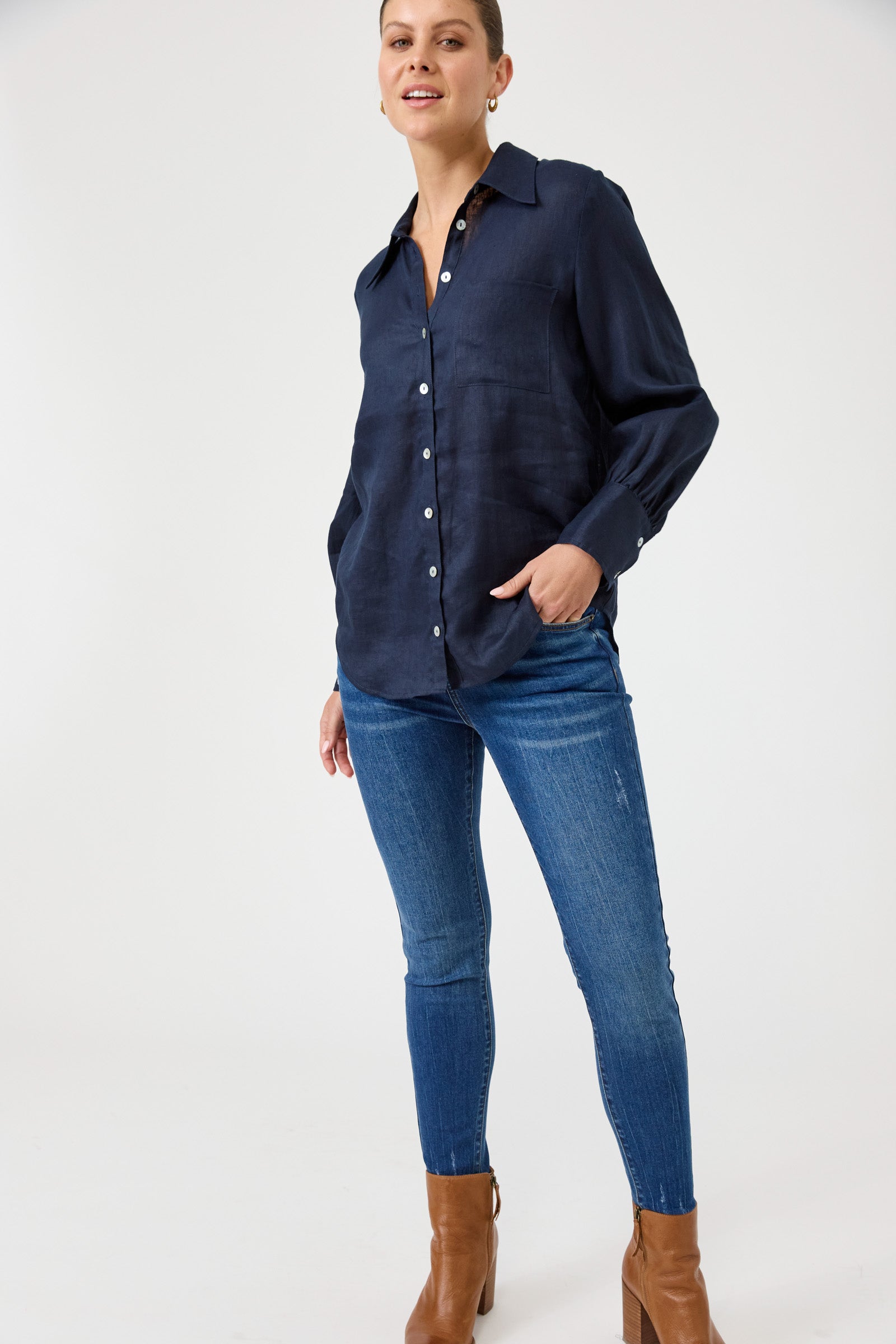 Studio Shirt - Navy