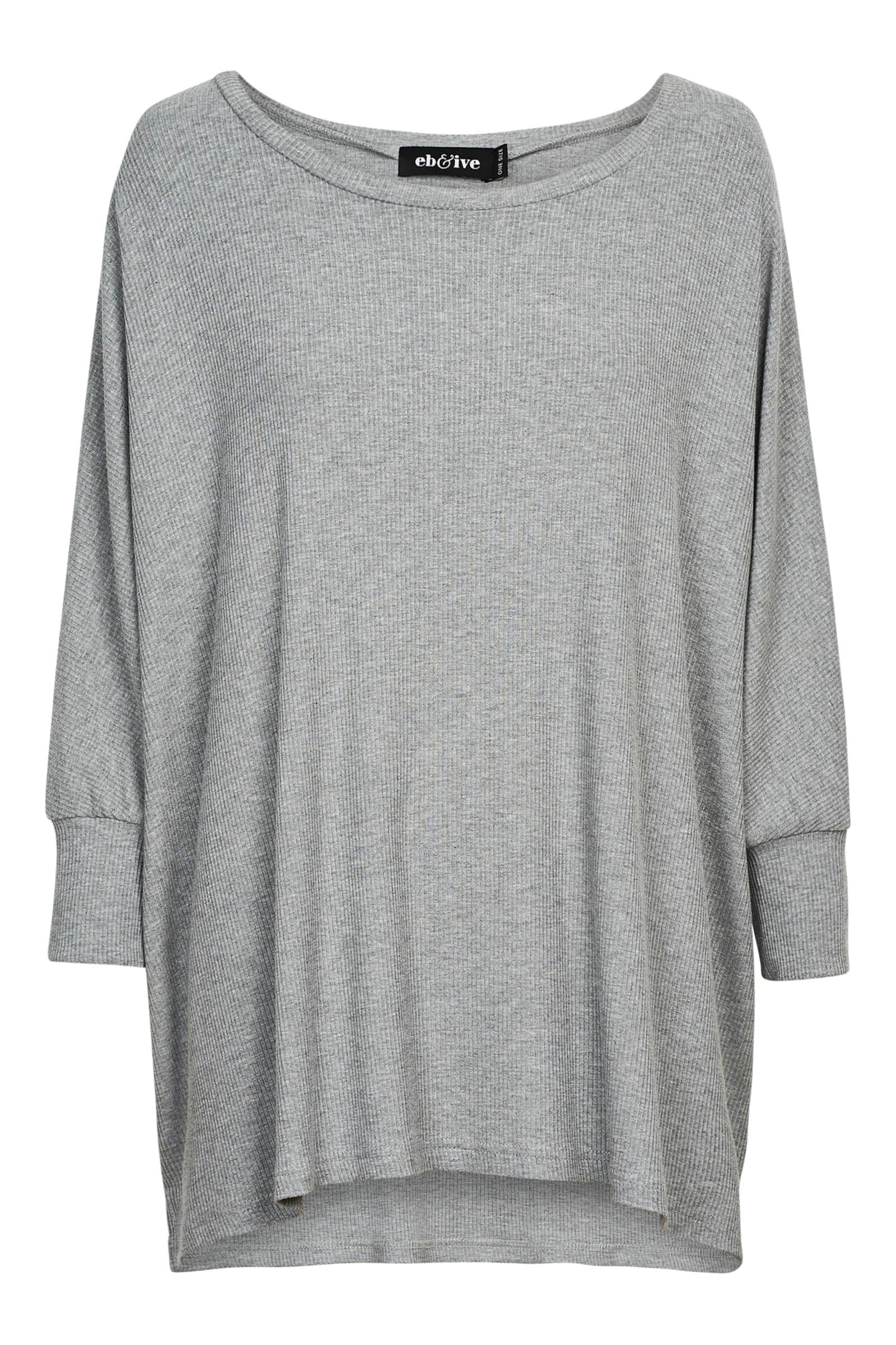 Studio Jersey Top - Gray