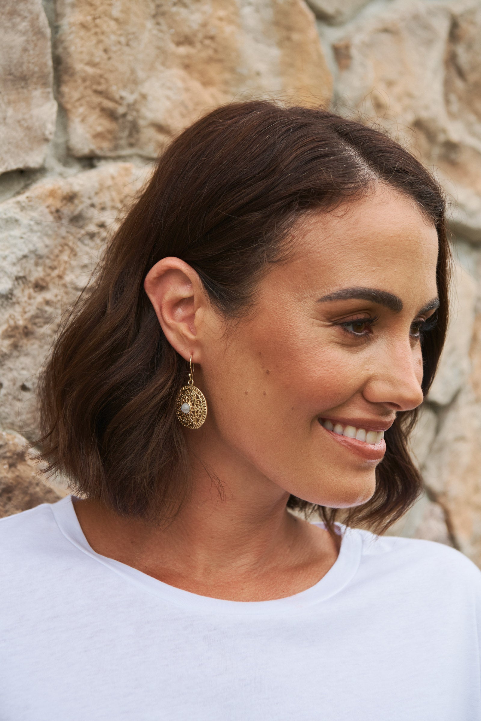 Aspire Earring - Gold - eb&ive Earring