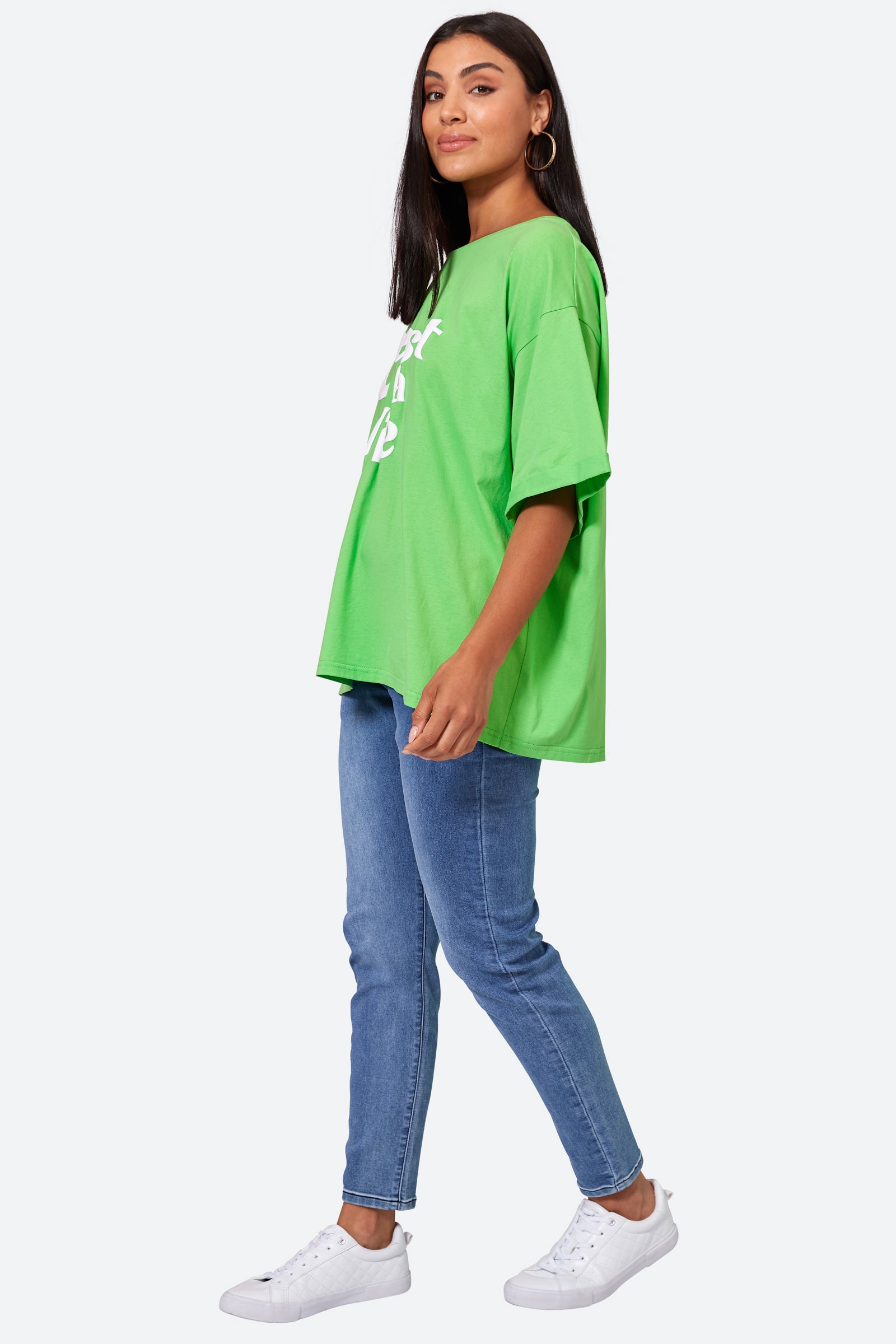 C'est La Vie Tshirt - Kiwi - eb&ive Clothing - Top Tshirt S/S One Size