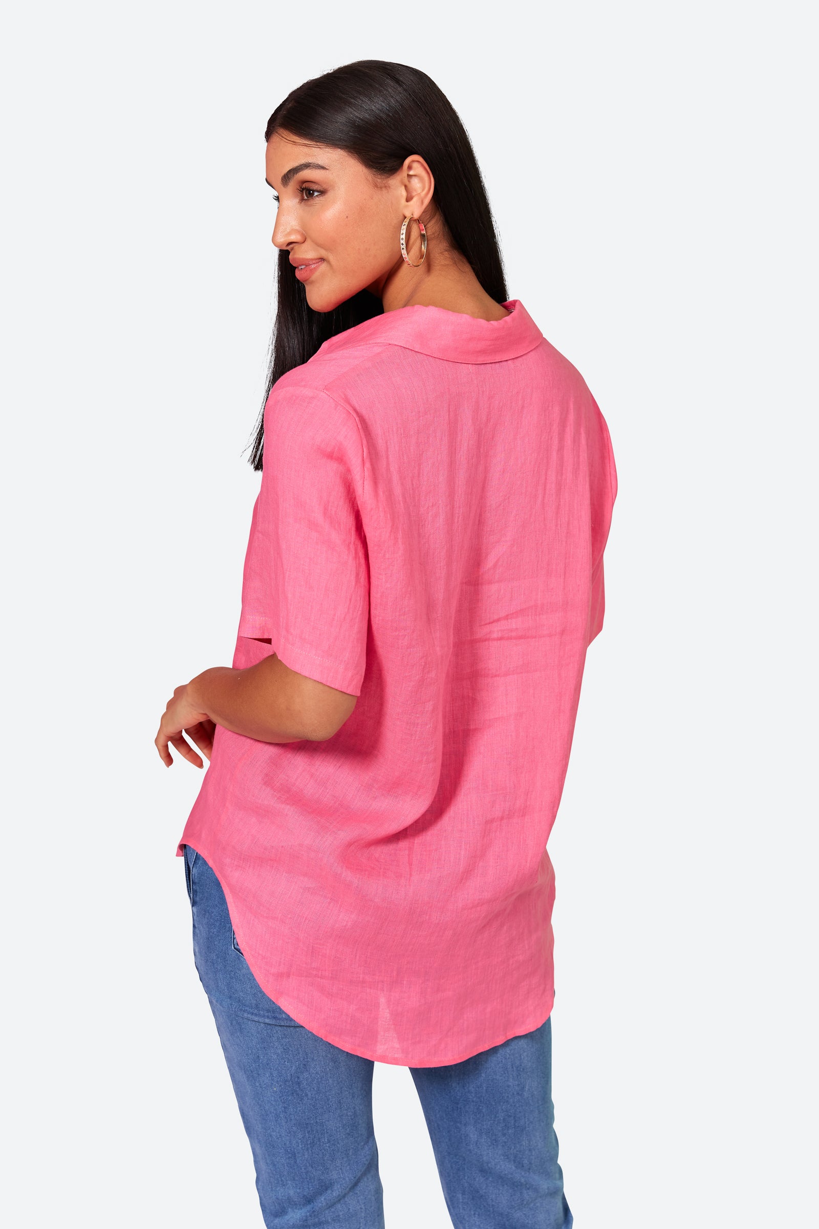 La Vie Shirt - Candy - eb&ive Clothing - Shirt S/S Linen