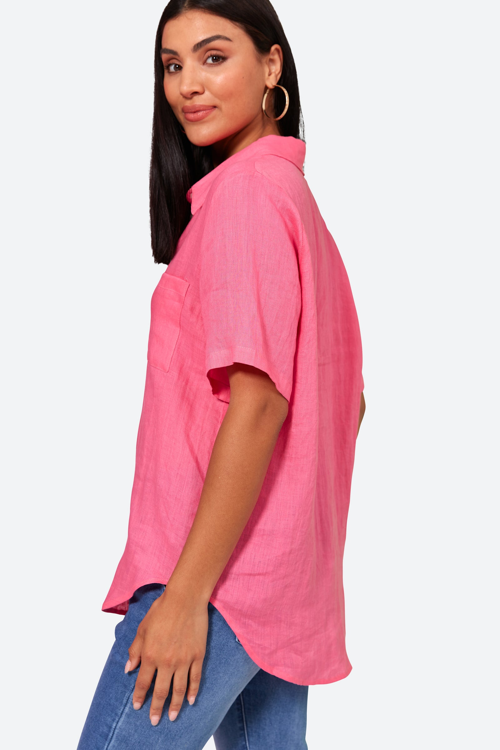 La Vie Shirt - Candy - eb&ive Clothing - Shirt S/S Linen
