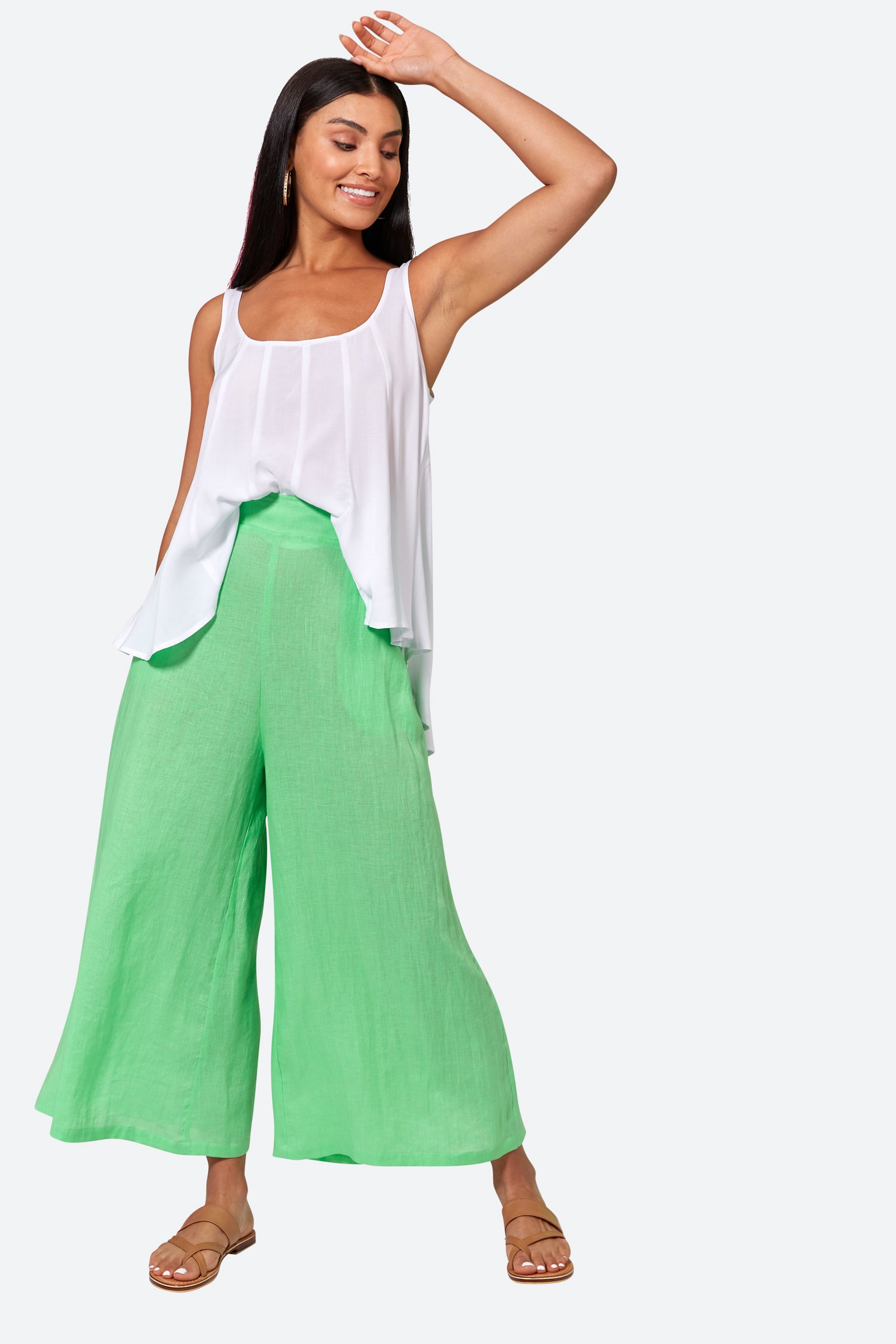 La Vie Crop Pant Kiwi