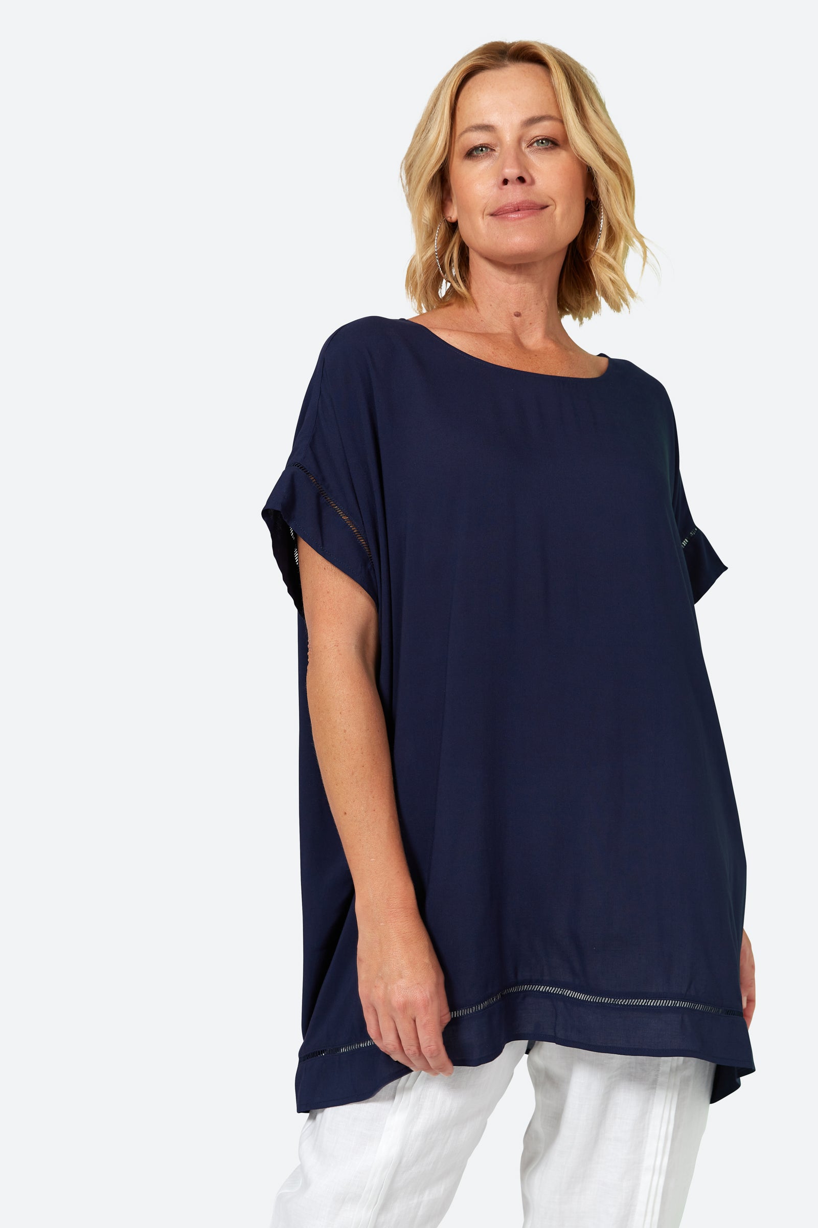 Esprit Relax Top - Sapphire - eb&ive Clothing - Top S/S One Size