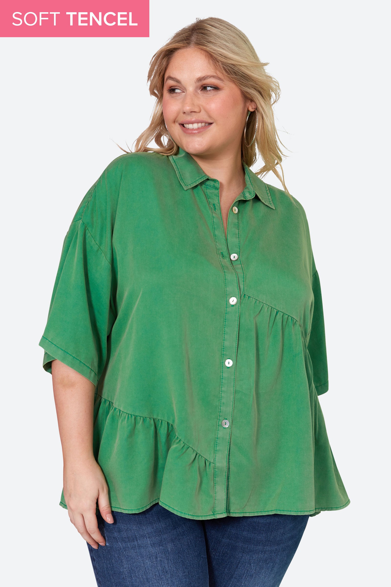 Elan Shirt - Meadow - eb&ive Clothing - Shirt One Size