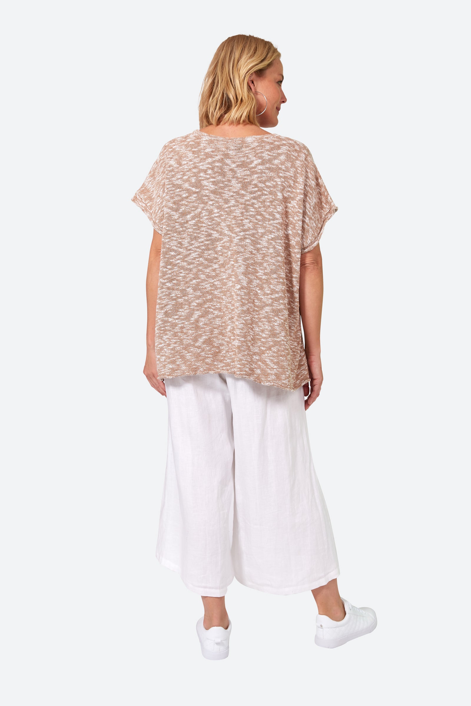 Jovial Top - Toffee - eb&ive Clothing - Knit Top S/S