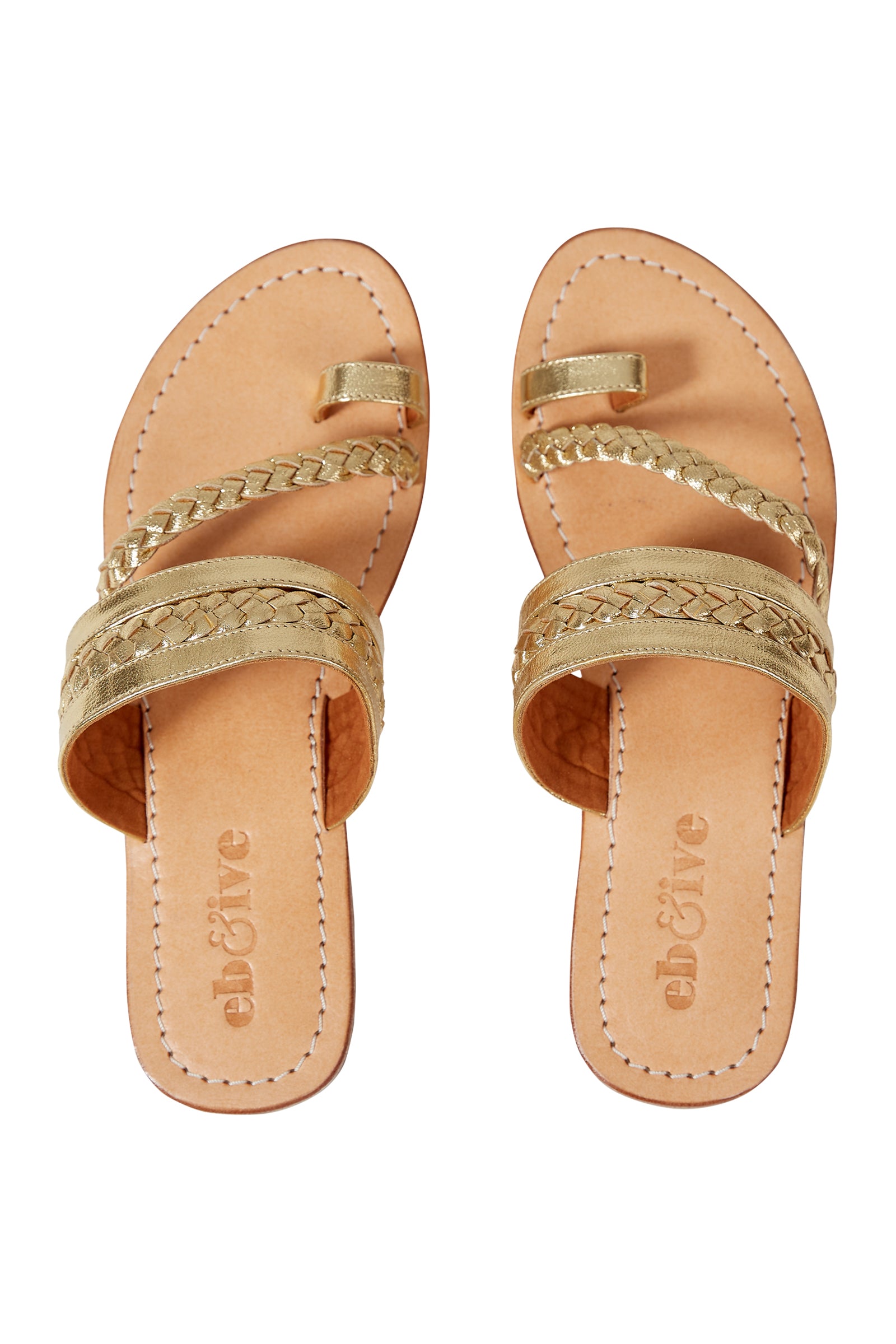 Verve Sandal - Gold - eb&ive Footwear - Sandals