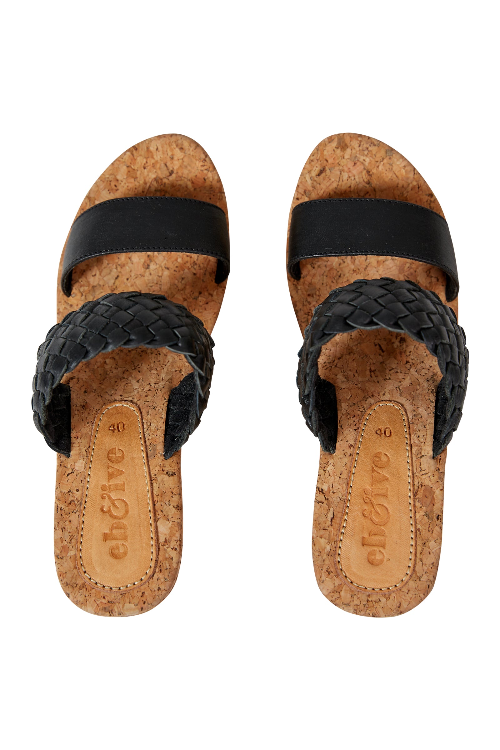 Utopia Wedge - Black - eb&ive Footwear - Sandals