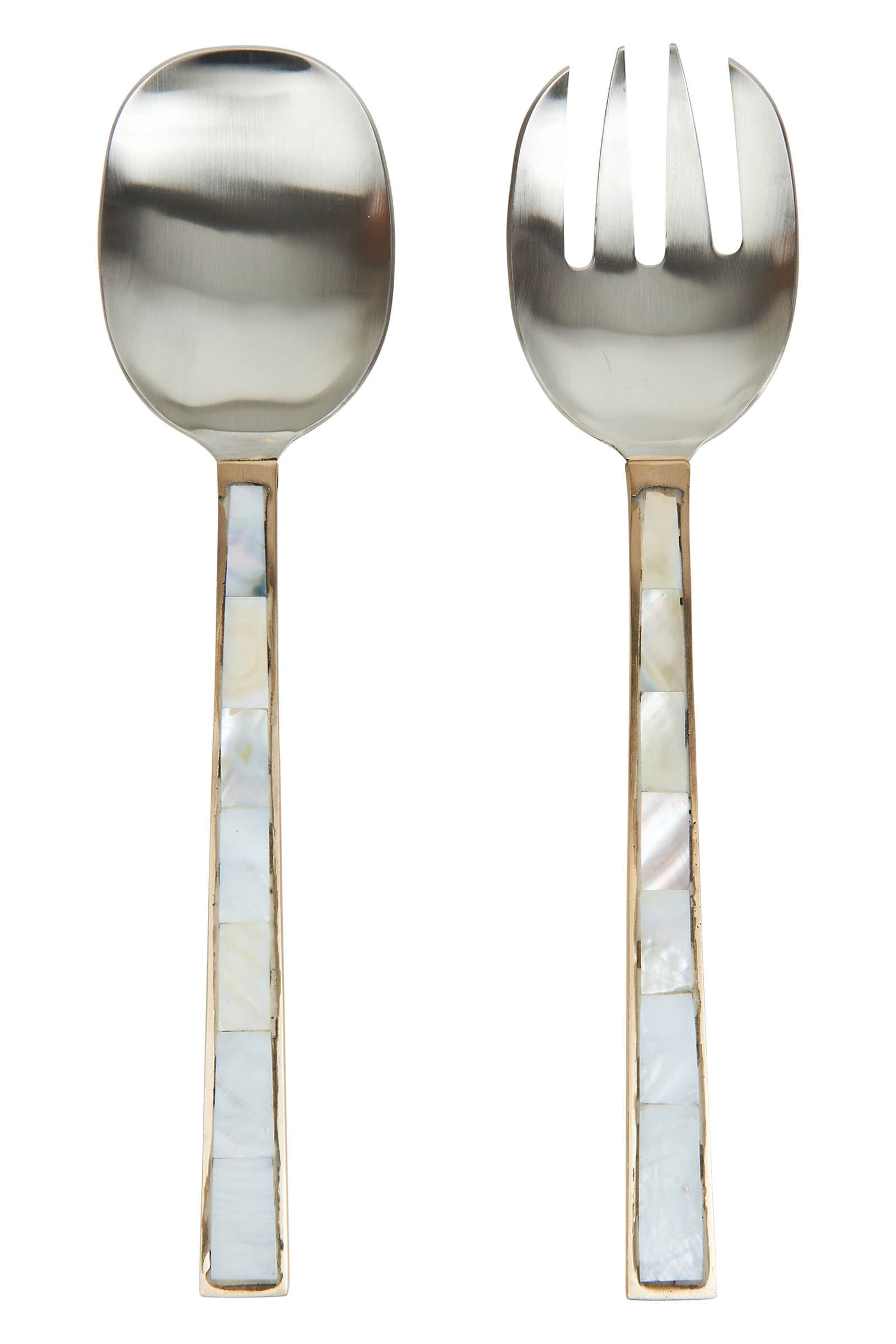 Verve Salad Server - Mother of Pearl - eb&ive Table Top