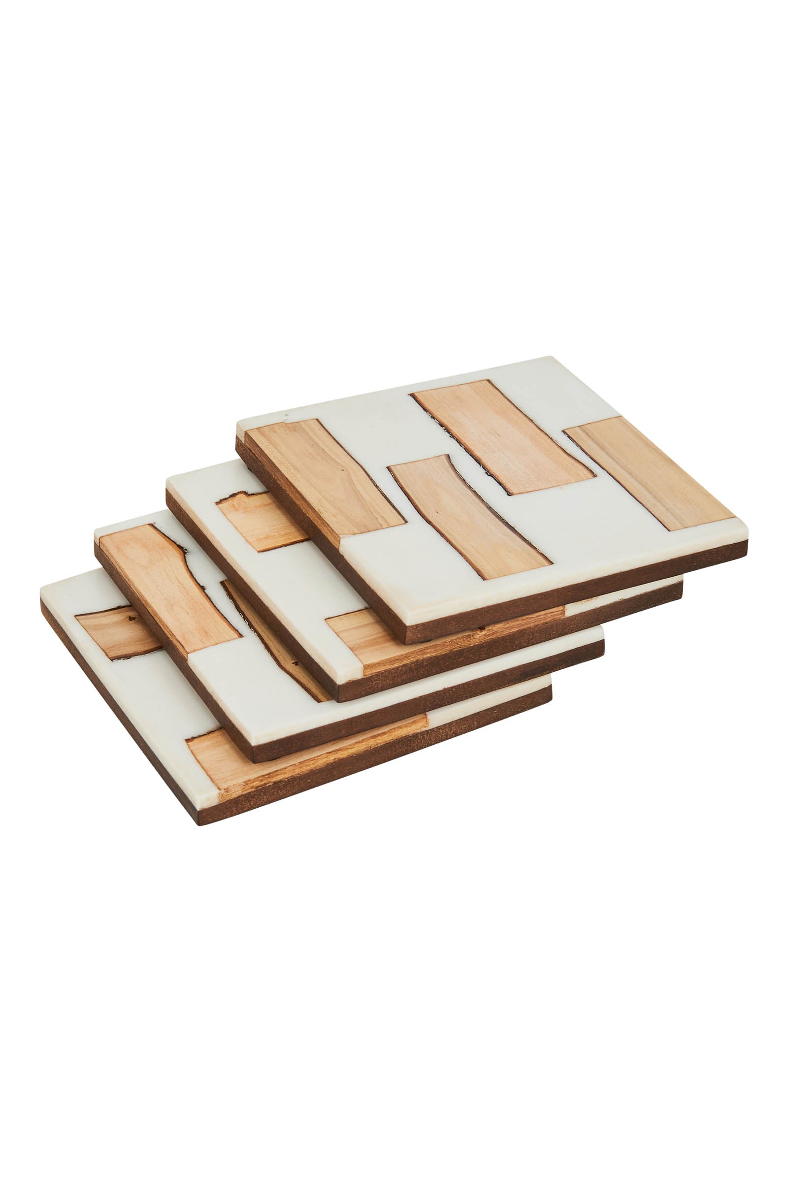 Alma Coaster Set - Ivory - eb&ive Table Top
