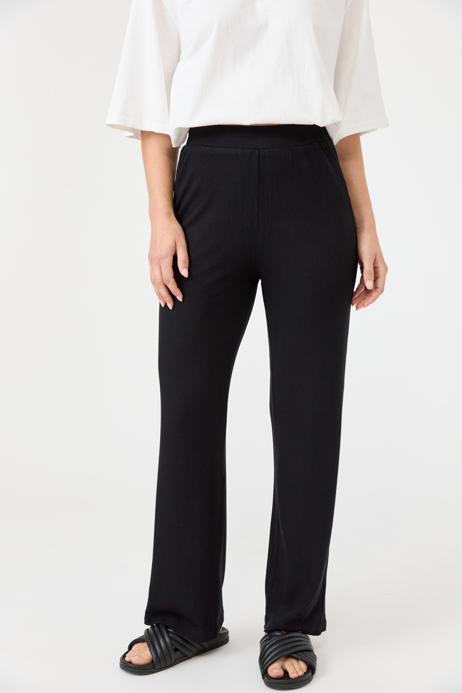 Studio Jersey Pant - Ebony