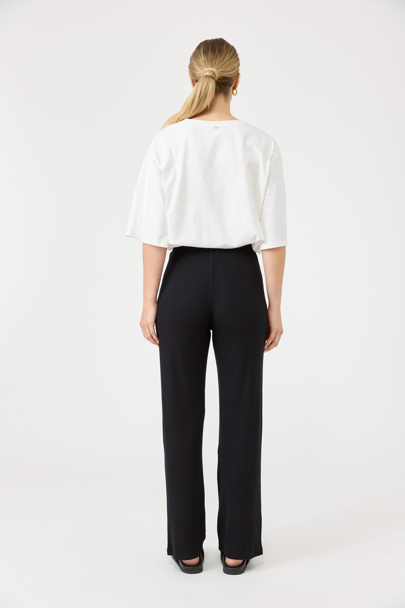 Studio Jersey Pant - Ebony