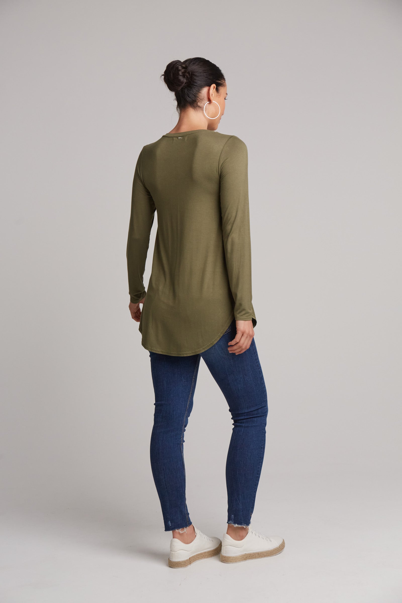 Studio Jersey Tshirt - Fern - eb&ive Clothing - Top L/S Jersey