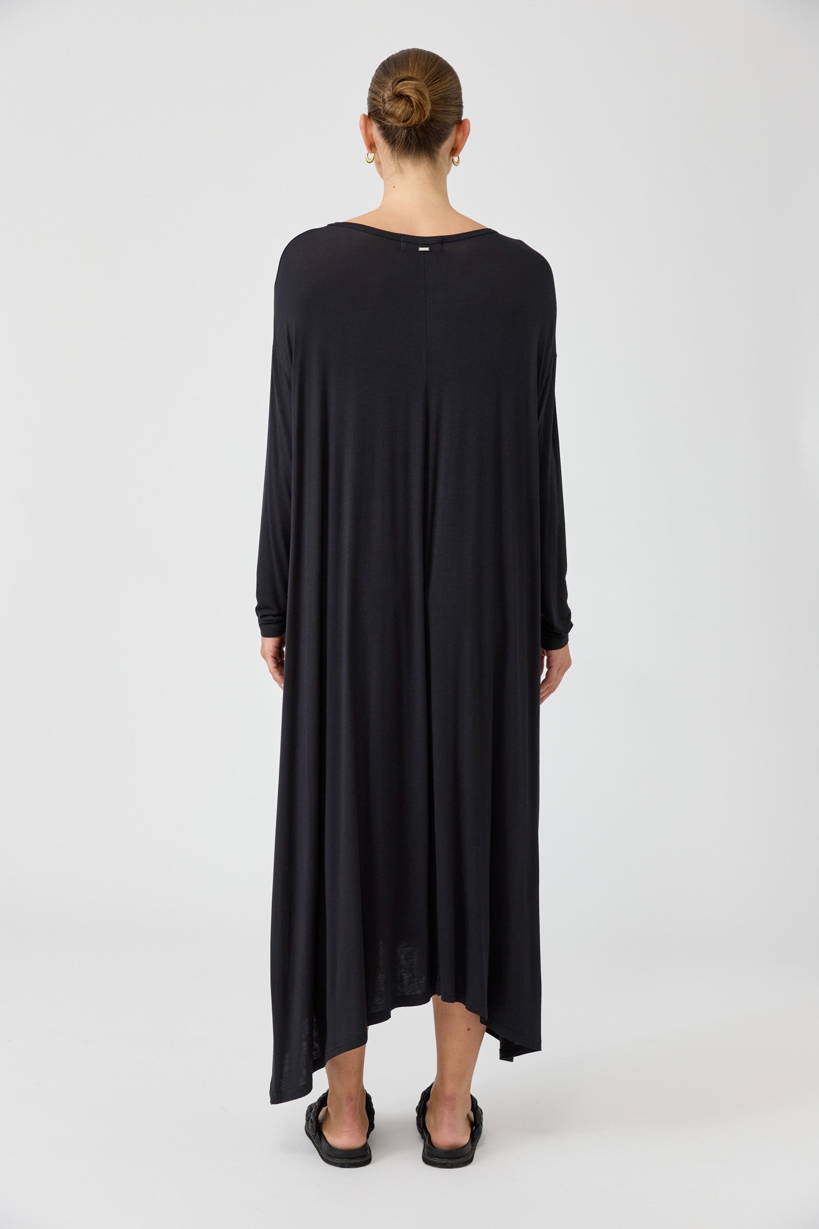 Studio Jersey Dress - Ebony