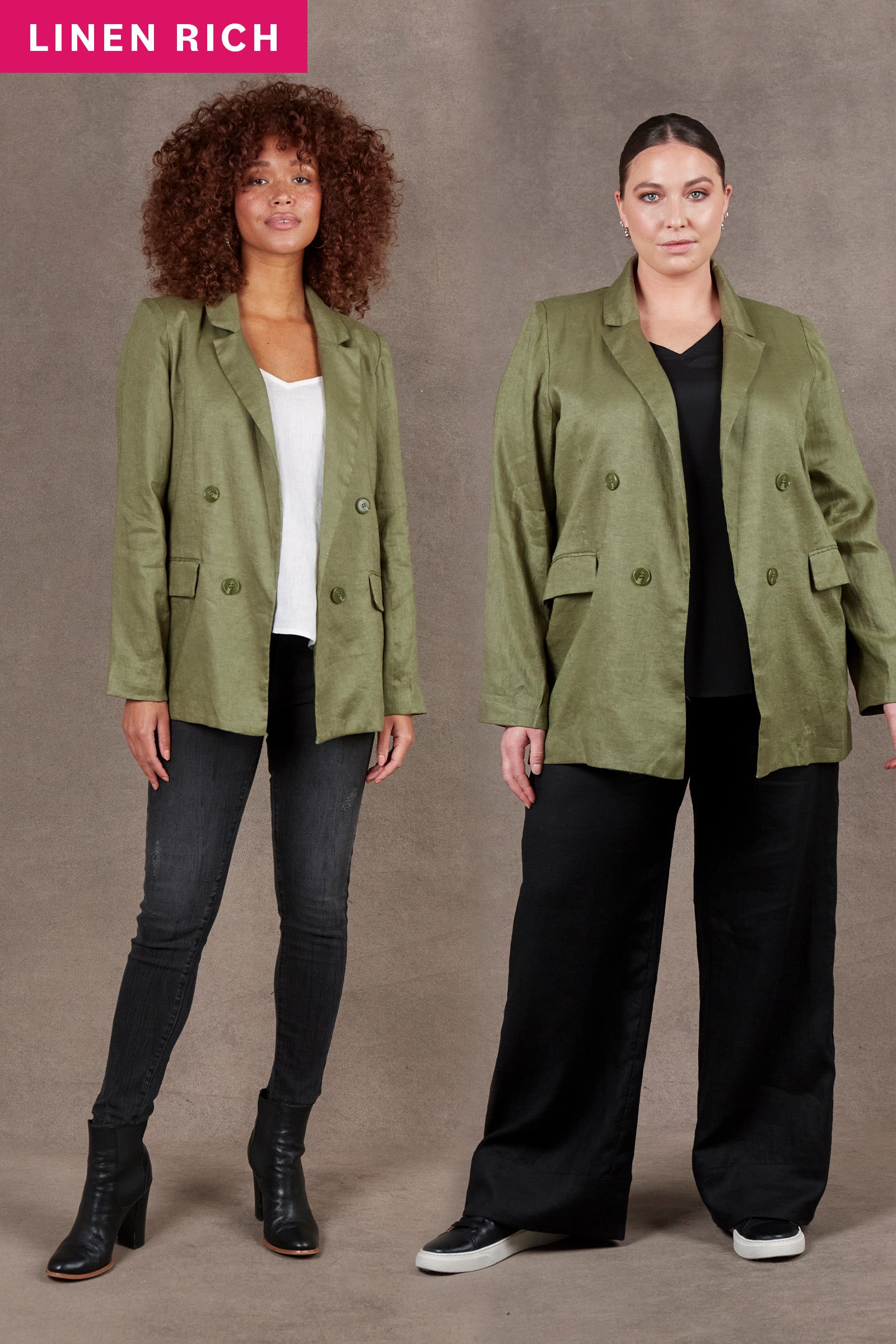 Nama Blazer - Fern - eb&ive Clothing - Jacket Blazer