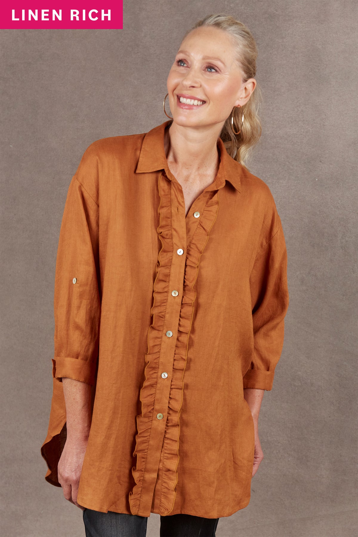 Eb & Ive Studio Jersey Tshirt Fern main image 1