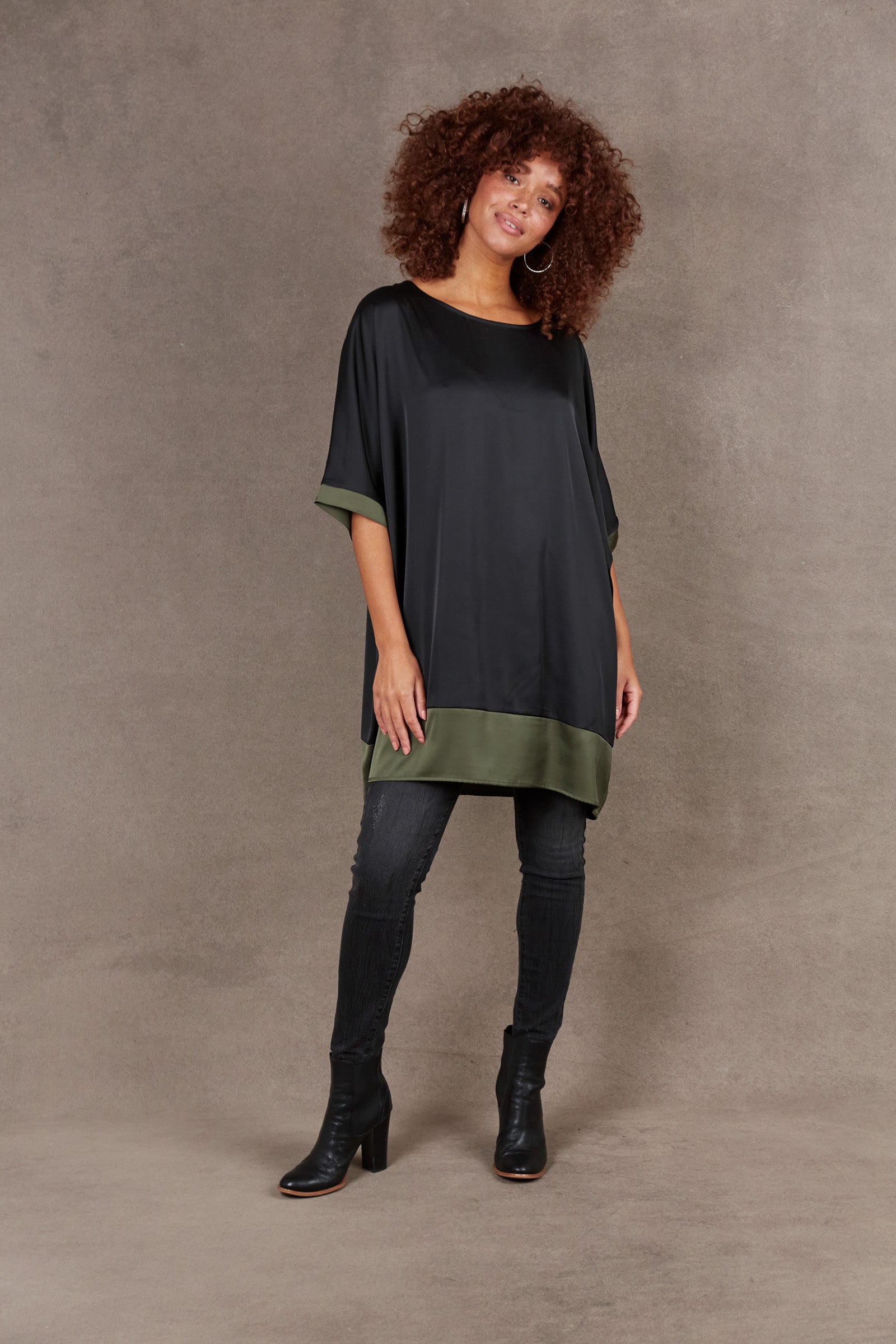 Norse Relax Top - Ebony - eb&ive Clothing - Top One Size Dressy