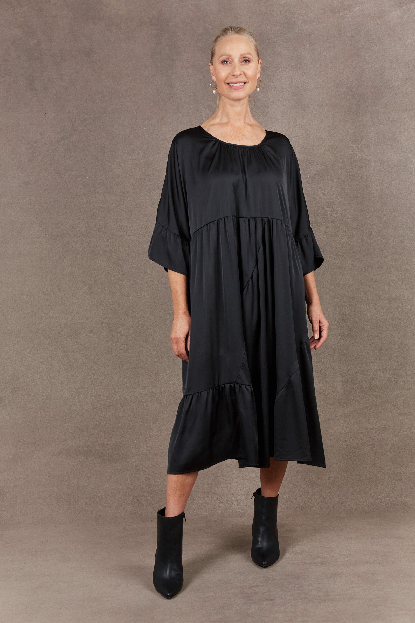 Norse Reversible Dress - Ebony - eb&ive Clothing - Dress Maxi One Size