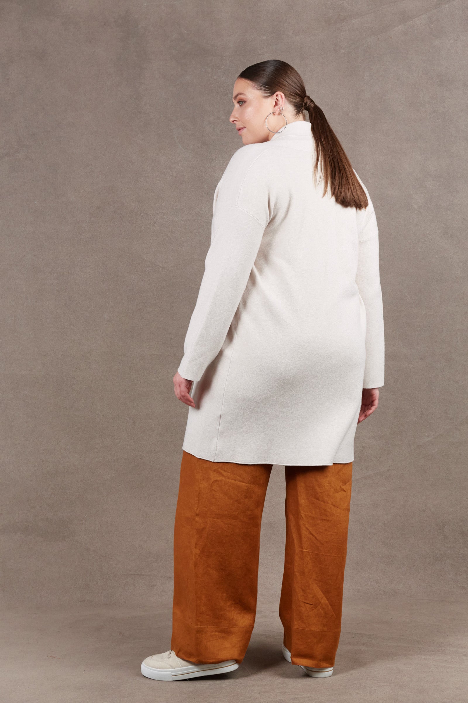 Alawa Cardigan - Malt - eb&ive Clothing - Knit Cardigan Long One Size
