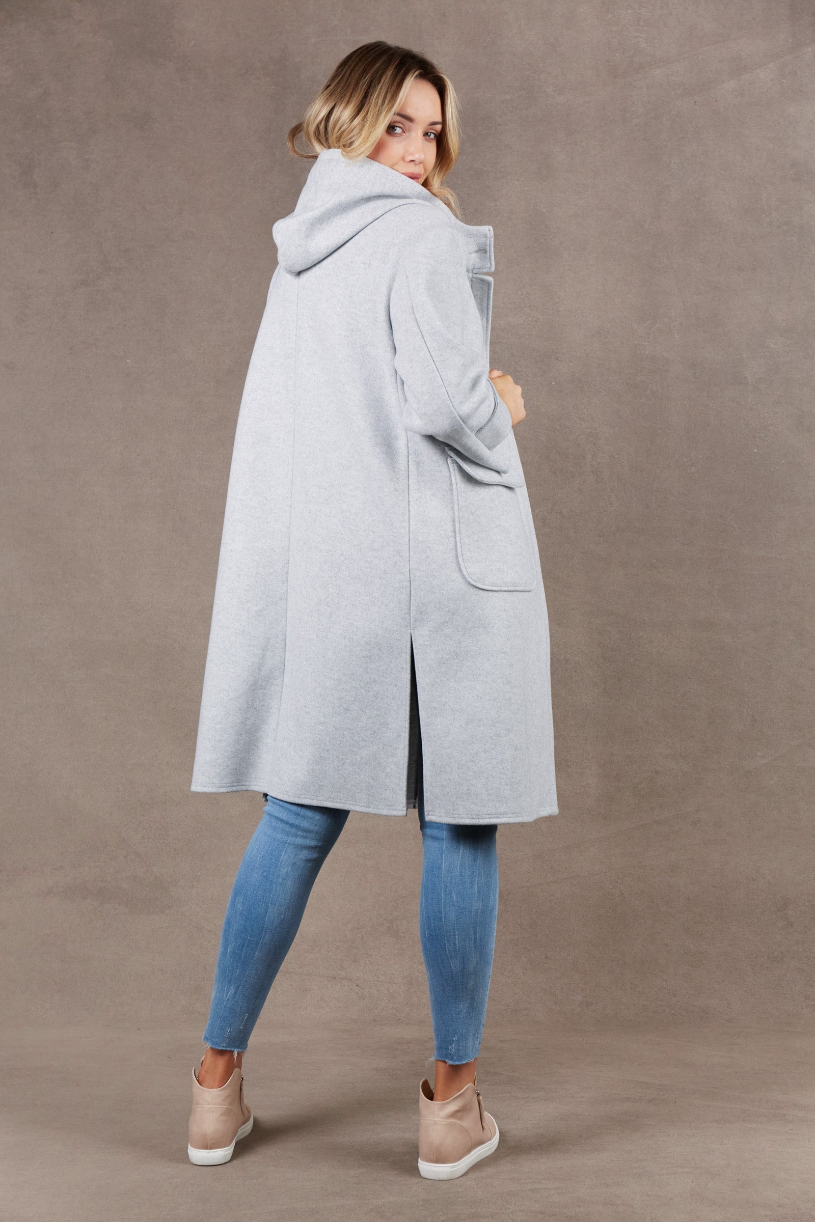 Mohave Hood Jacket - Grey - eb&ive Clothing - Jacket