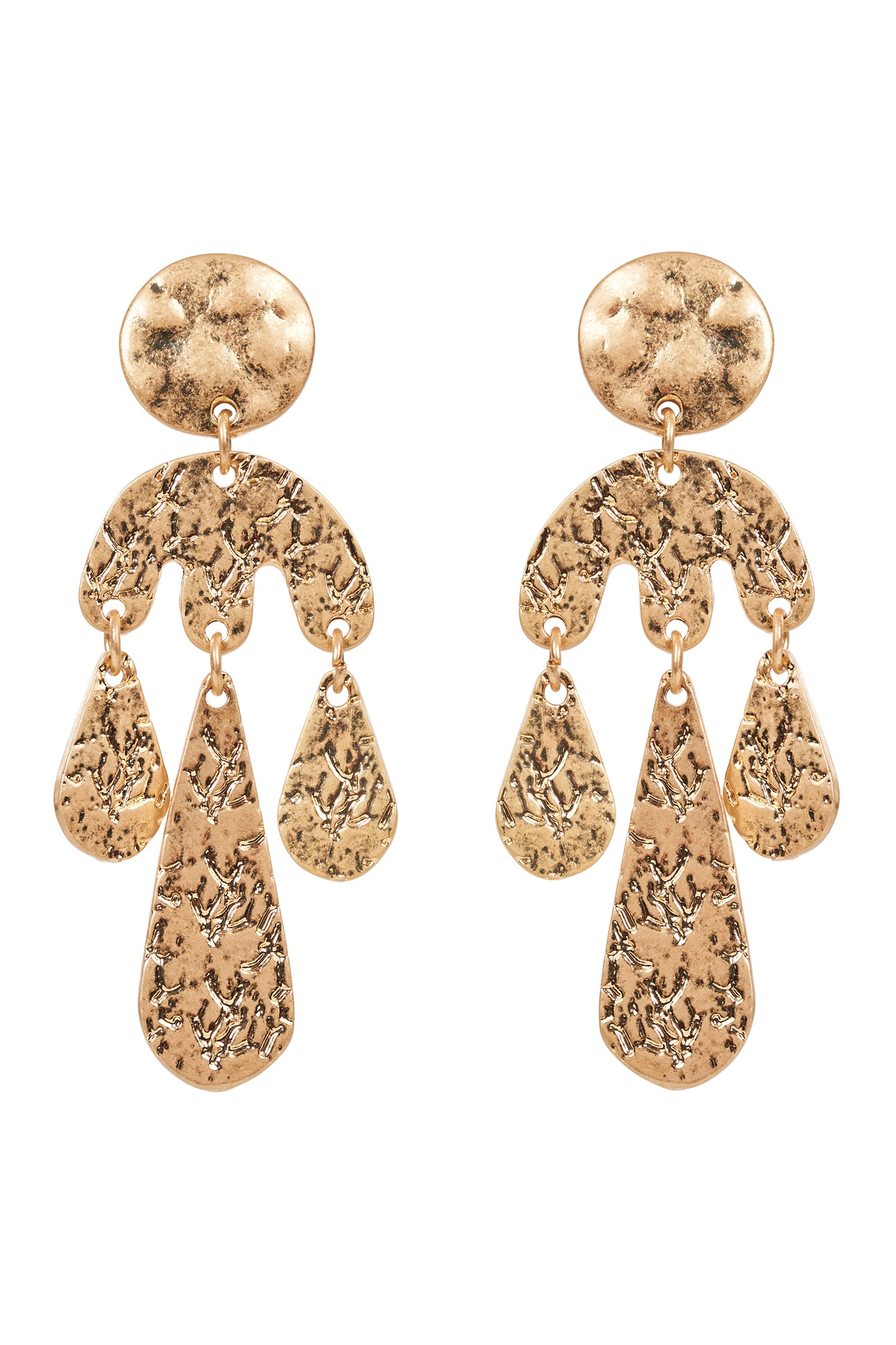 Paarl Droplet Earring - Gold - eb&ive Earring