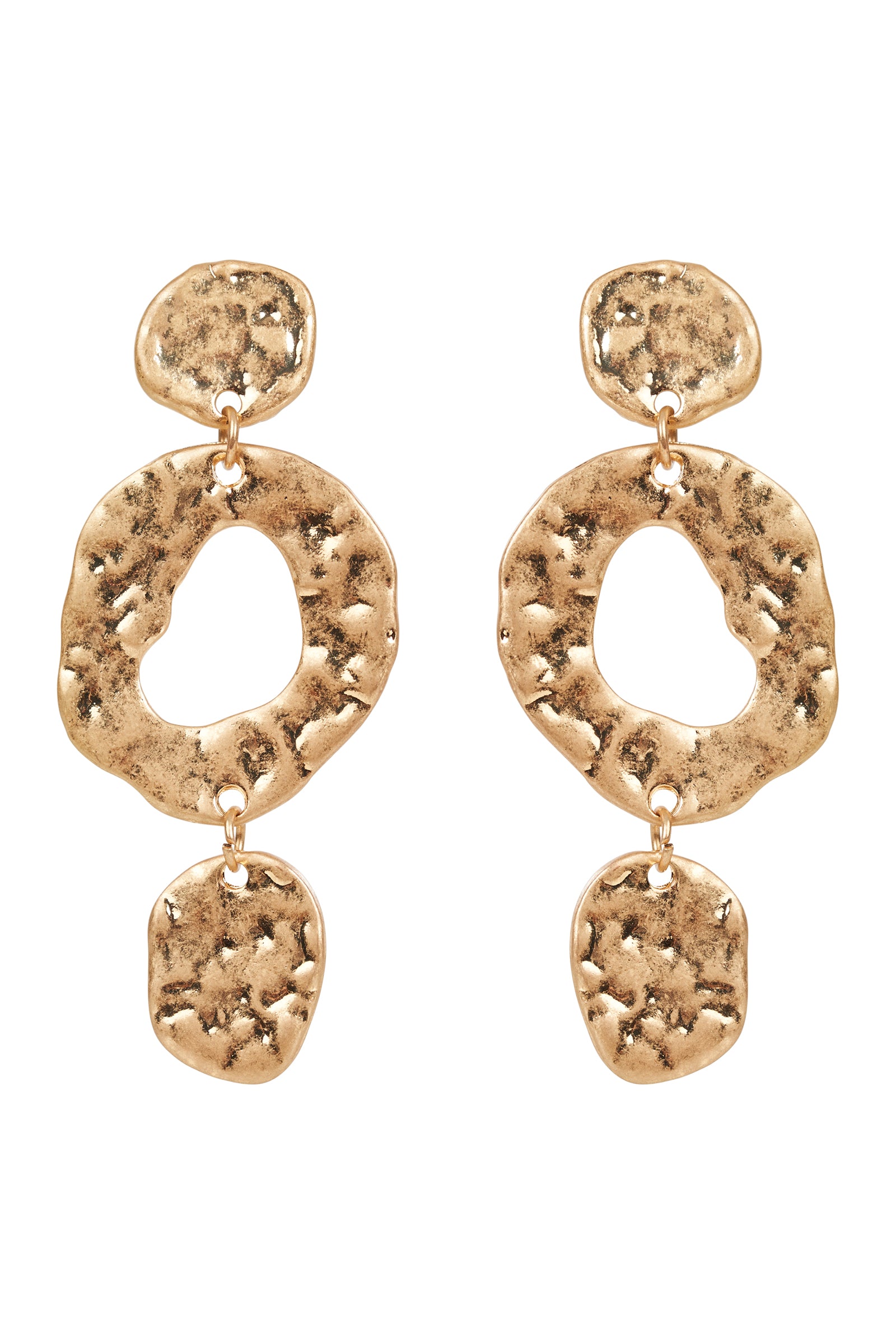 Paarl Circle Earring - Gold - eb&ive Earring