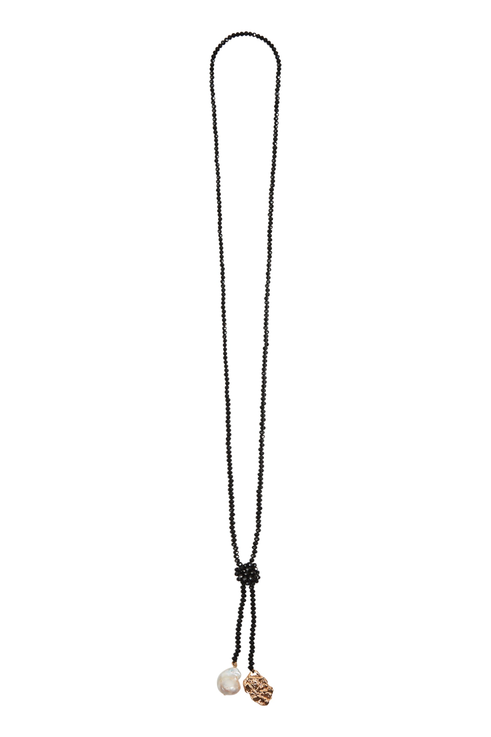 Irula Necklace - Pearl Drop - eb&ive Necklace