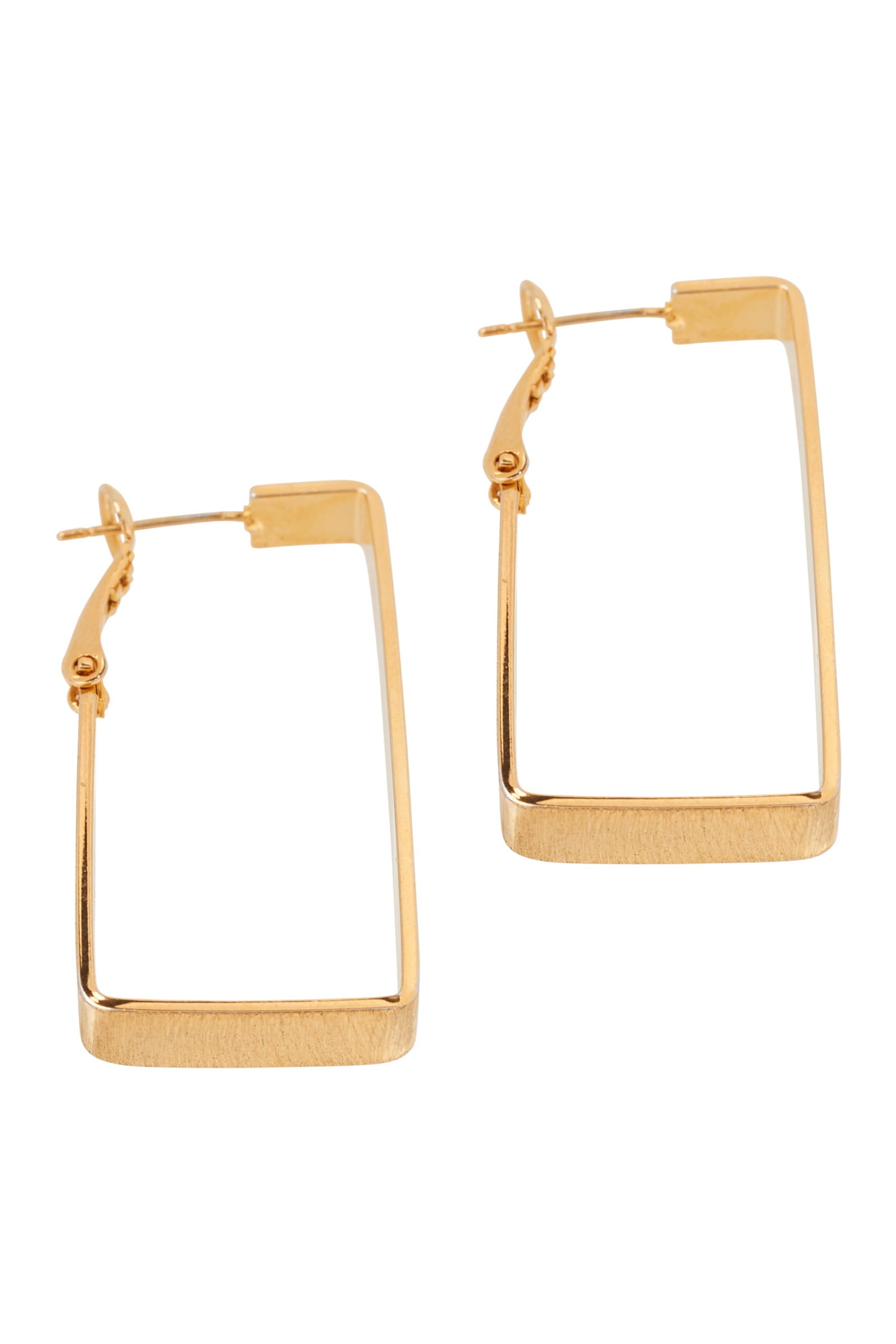 Meta Earring - Gold Rectangle - eb&ive Earring