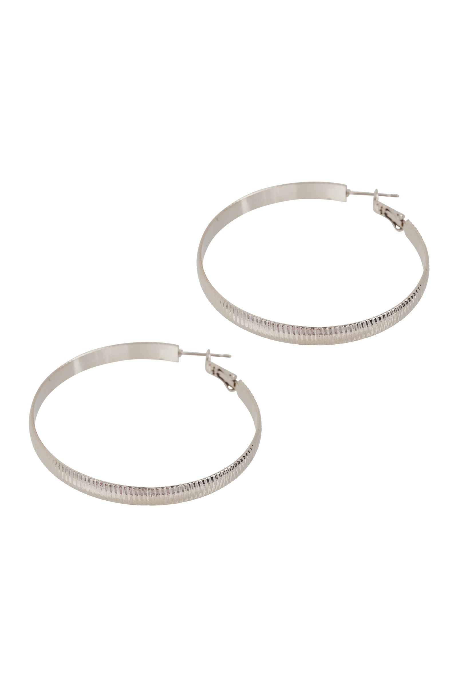 Norse Large Hoop - Silver - eb&ive Earring
