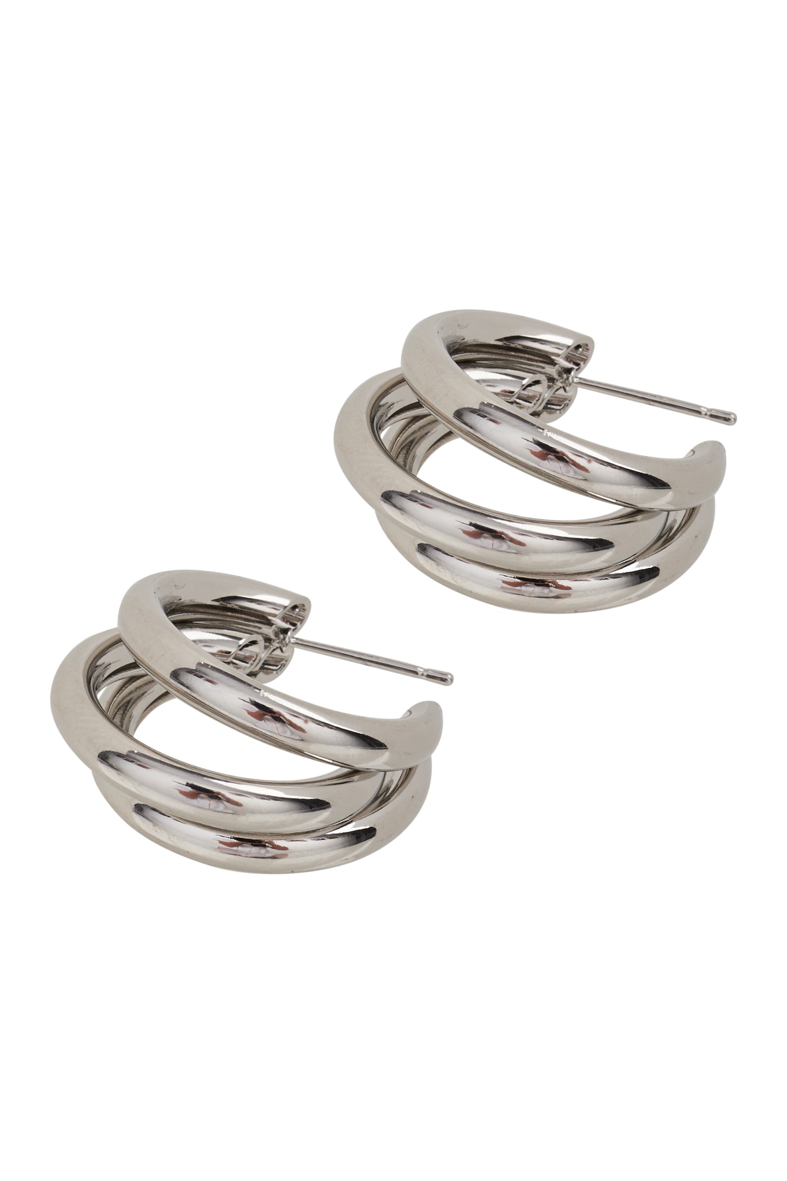 Sammi Multi Hoop Earring - Silver - eb&ive Earring