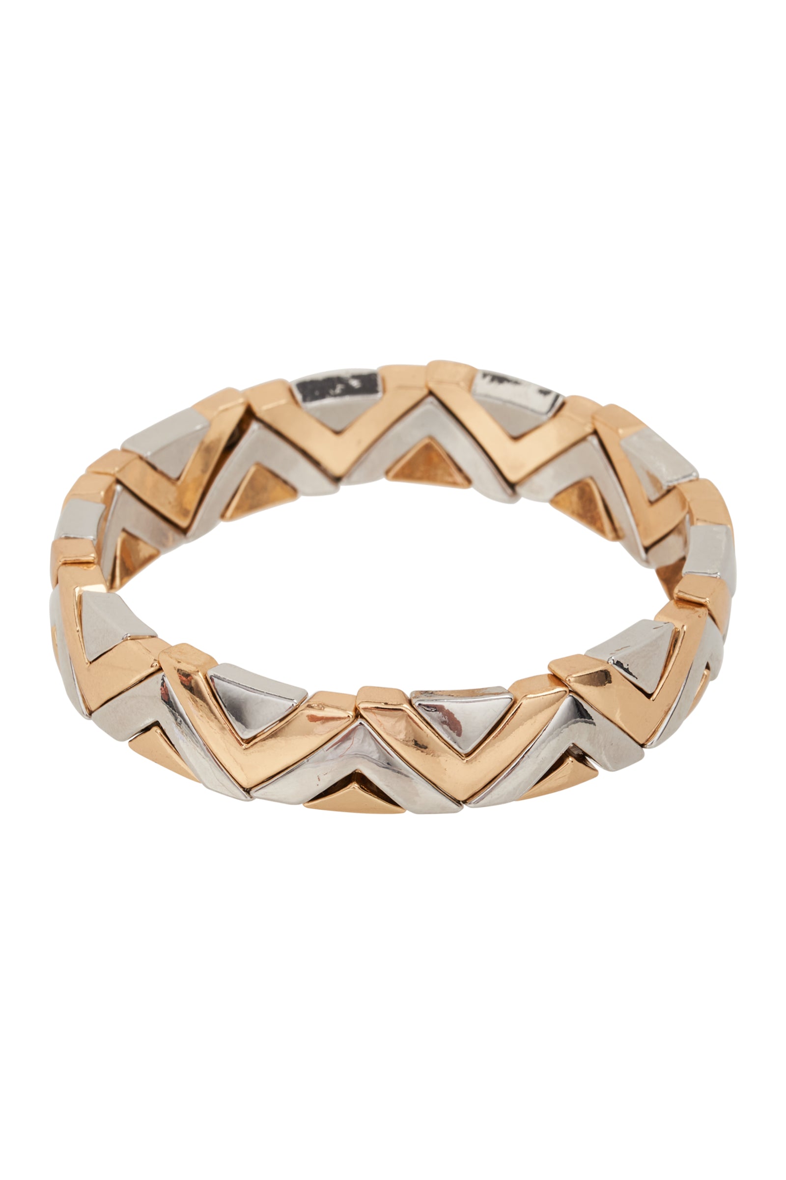 Nawi Zig Zag Bracelet - Metallic - eb&ive Bracelet
