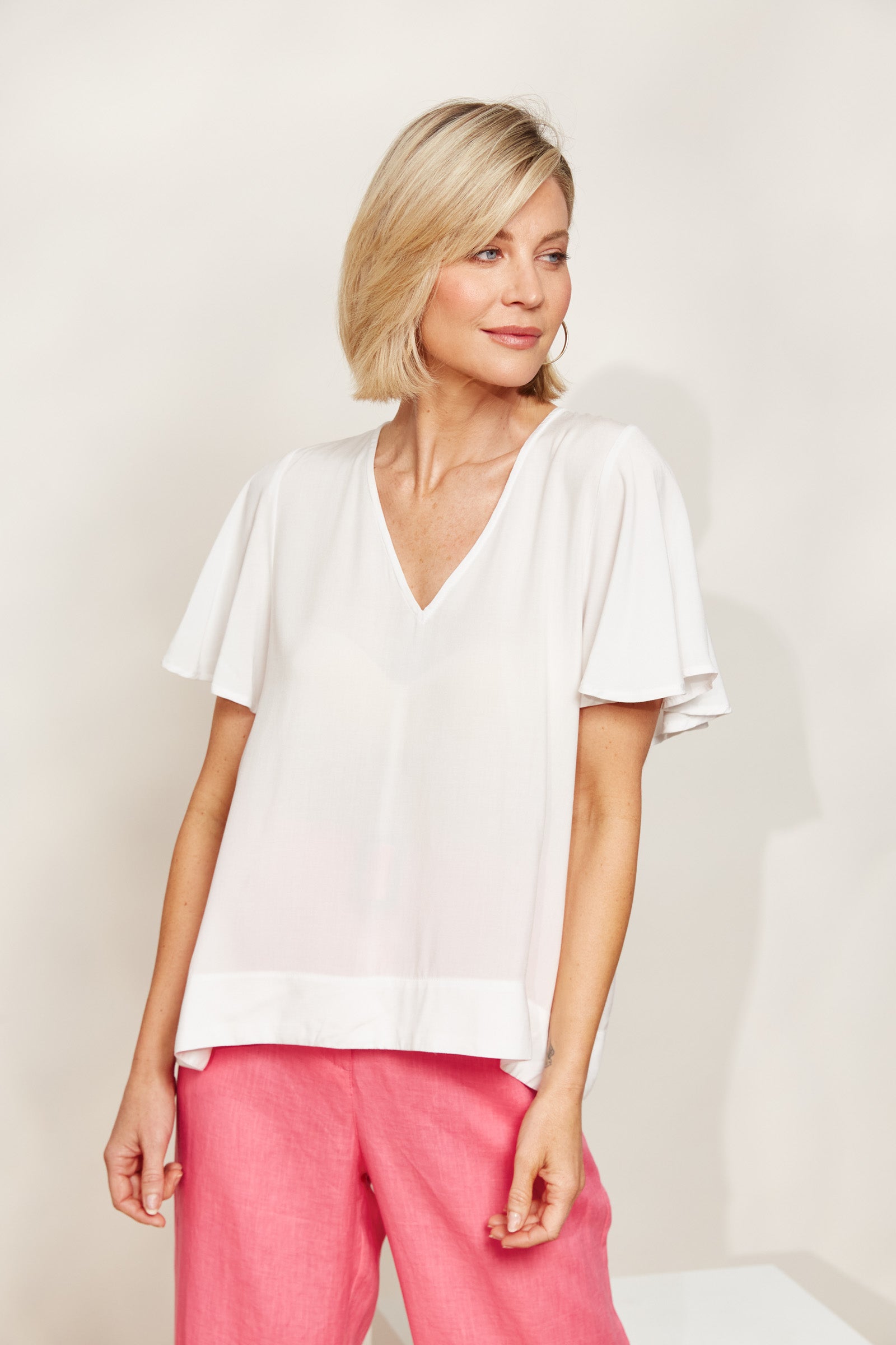 La Mer Top - Opal - eb&ive Clothing - Top S/S